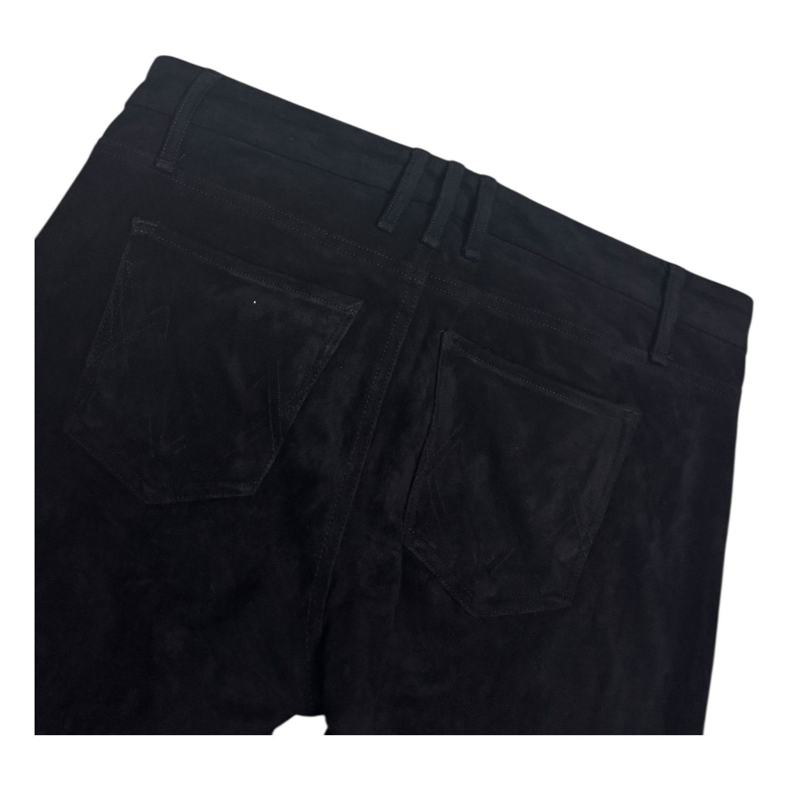 Anthropologie MCGUIRE Anthropologie Vegan Suede Designer Jeans Pants 34x30 Size 34" / US 12 / IT 48 - 4 Thumbnail