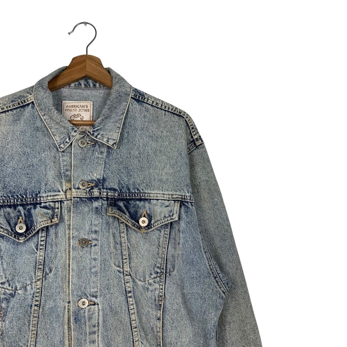 Japanese Brand AMERICAN’S FINEST JEANS Stone Wash Denim Jacket #2037-C88 Size US M / EU 48-50 / 2 - 4 Thumbnail