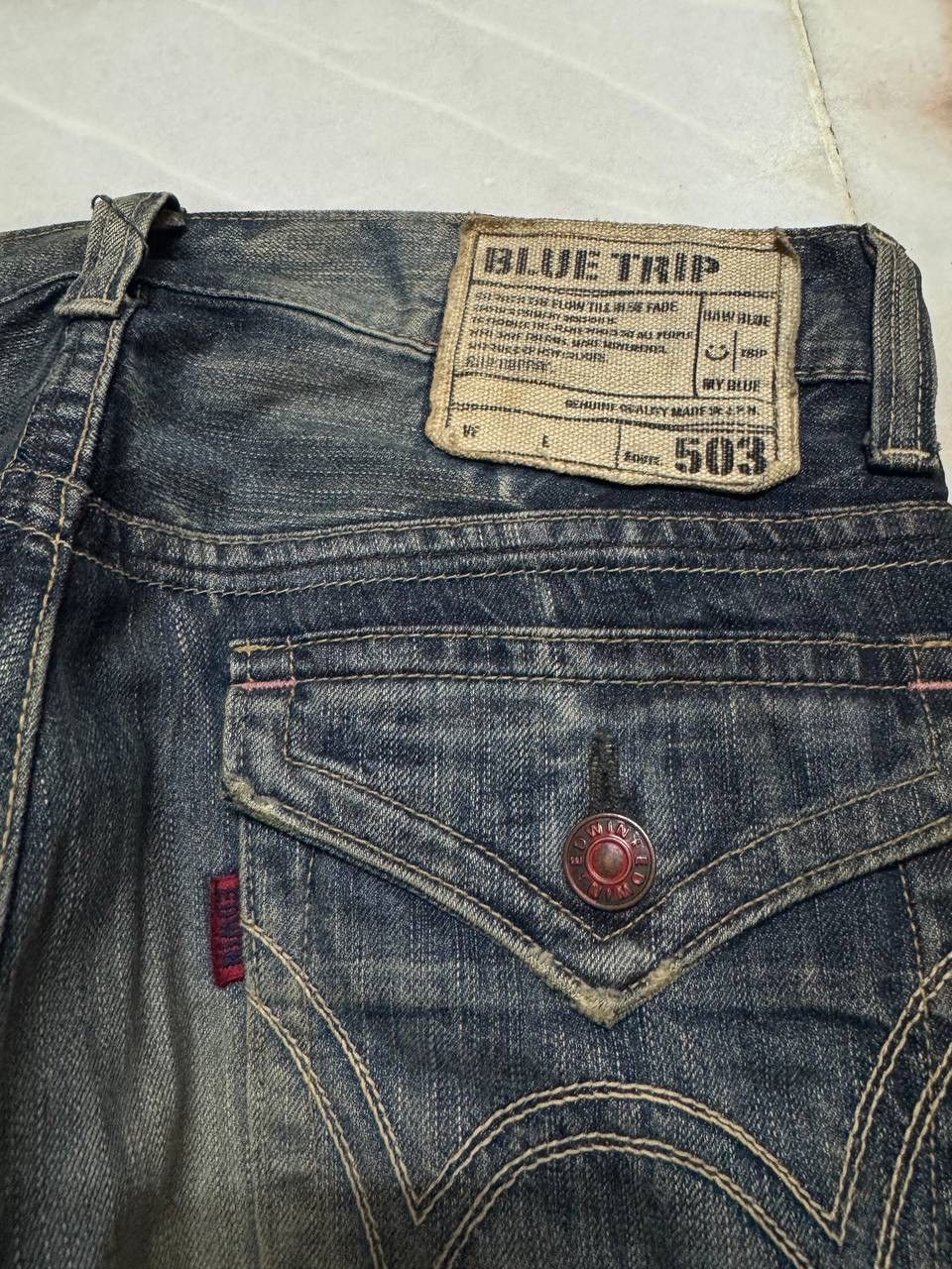 Edwin 💥Insane💥Vtg Edwin Rusty Honeycomb Sick Clawmark Nice Style Size US 31 - 15 Thumbnail