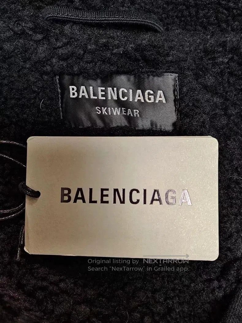 Balenciaga Balenciaga Fleece Skiwear Zip Hoodie Jacket. Size US M / EU 48-50 / 2 - 4 Thumbnail