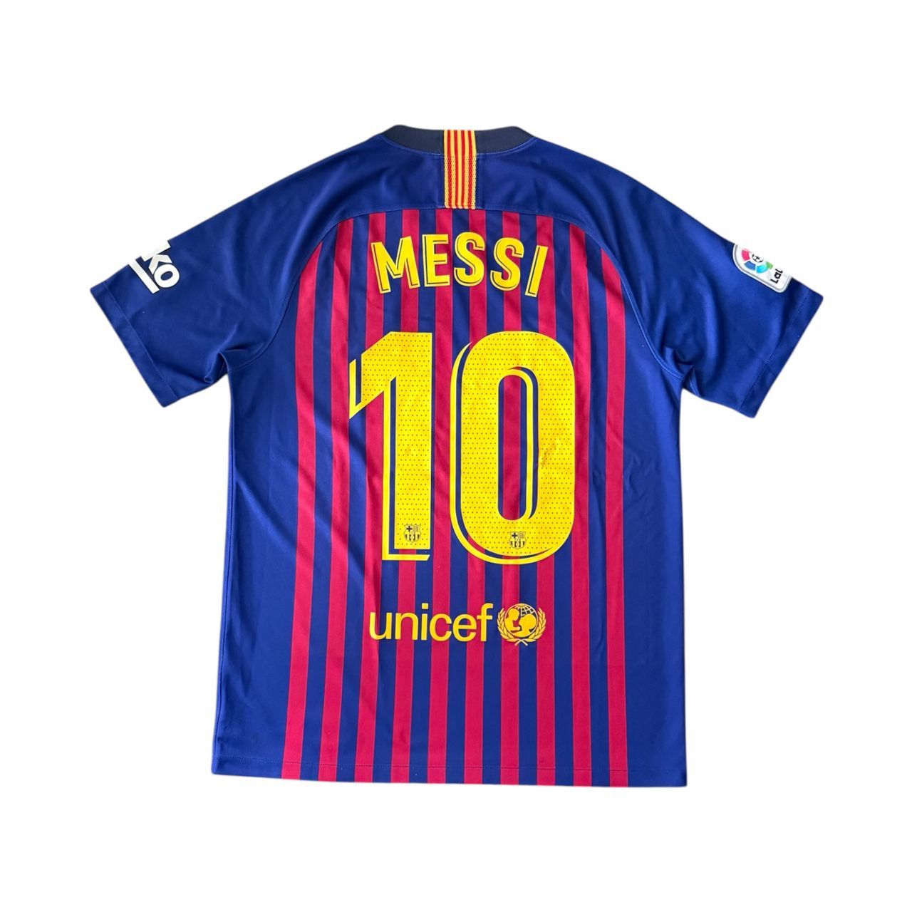 Nike Barcelona 2018/19 Home Shirt - MESSI #10 Size US M / EU 48-50 / 2 - 2 Thumbnail