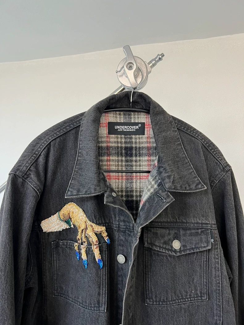 Undercover Undercover 23 FW ghost hand denim jacket 2504-Nextarrow Size US XL / EU 56 / 4 - 3 Thumbnail