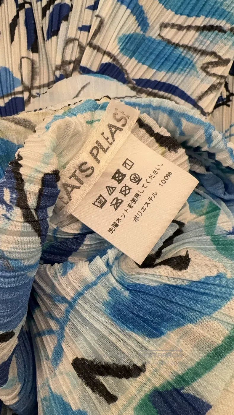 Issey Miyake Issey Miyake Auspicious Cloud Blue Dress Size XXL / US 16-18 / IT 52-54 - 2 Thumbnail