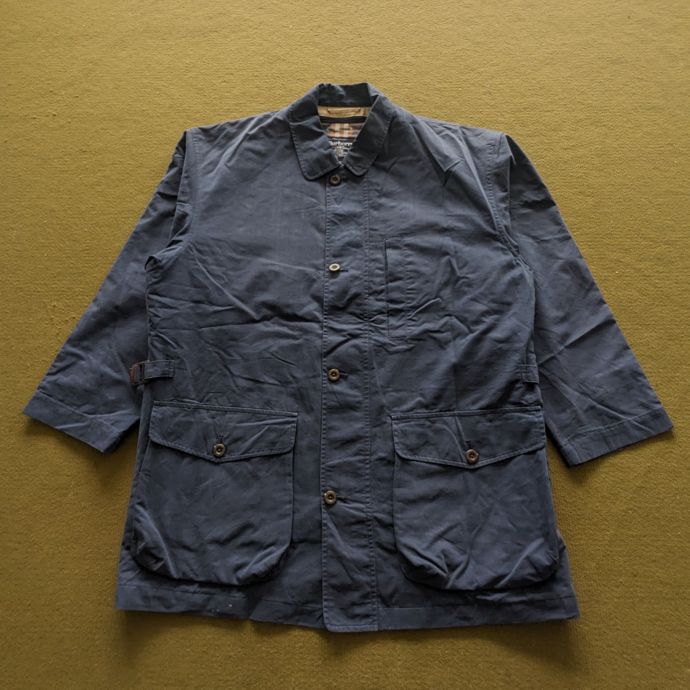 Burberry Vintage BURBERRY London Luxury Brand Trench Custom Coat Size US XL / EU 56 / 4 - 2 Thumbnail