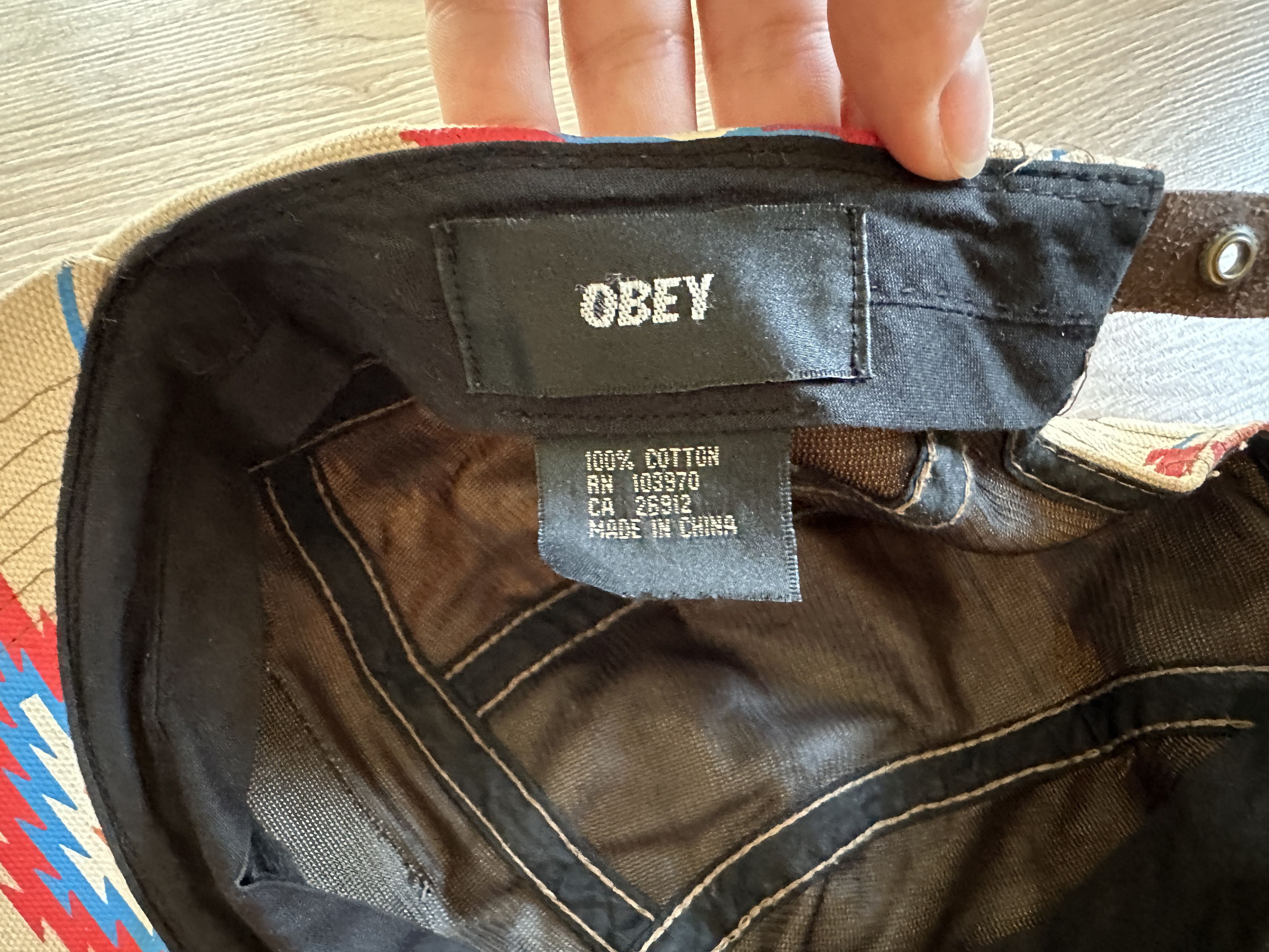 Obey Obey Propaganda Multicolour Cap Hat Snapback Size ONE SIZE - 8 Thumbnail