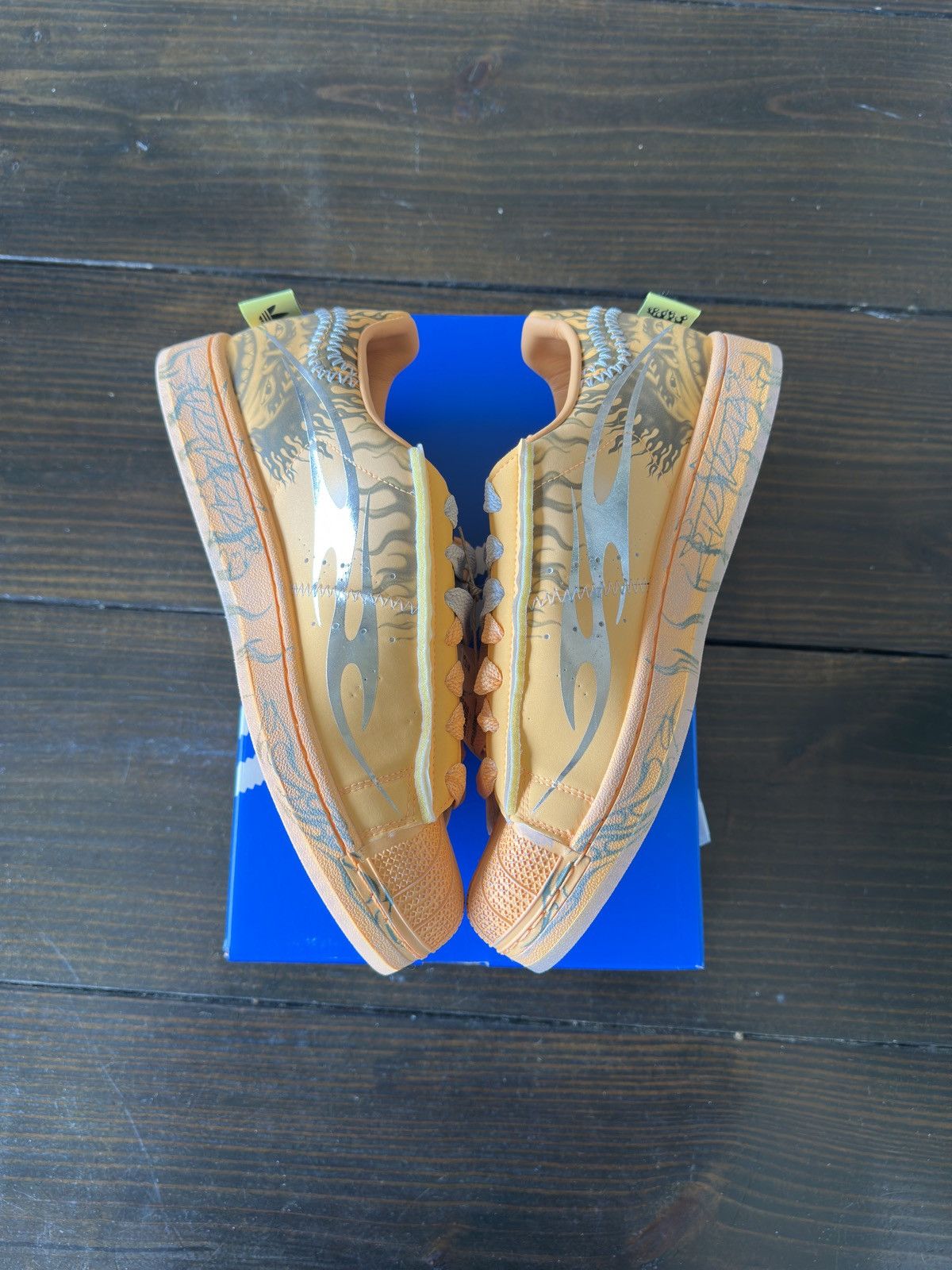 HELLSTAR adidas x HELLSTAR Superstar Hazy Orange Size US 10.5 / EU 43-44 - 6 Thumbnail