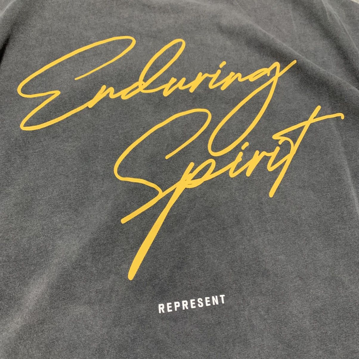 Represent Clo. Represent Small Enduring Spirit Vintage Grey Tee Size US S / EU 44-46 / 1 - 8 Thumbnail