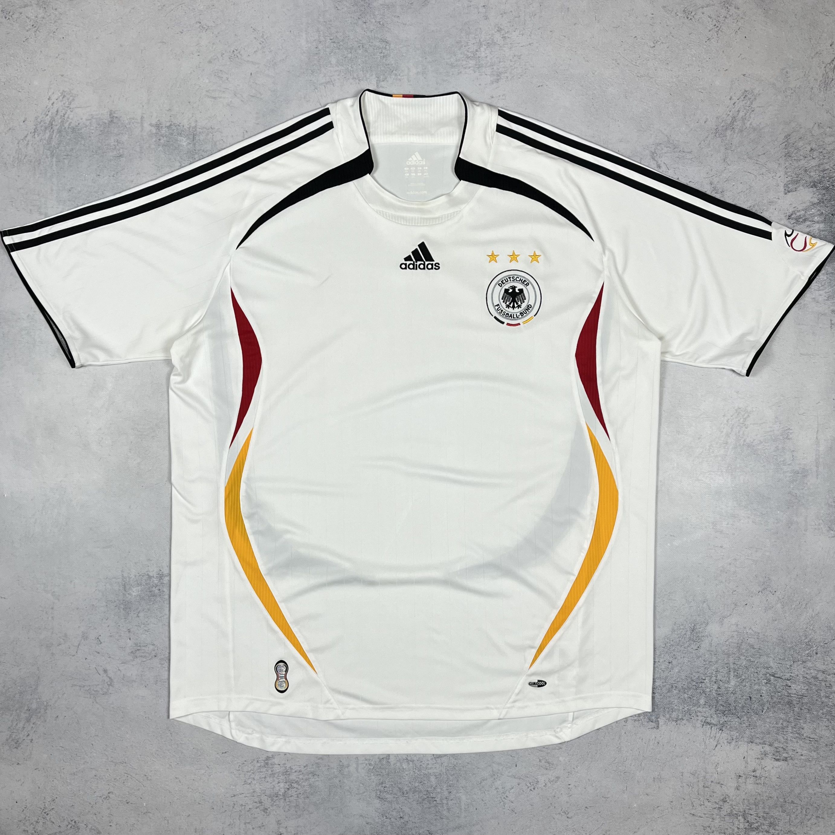 Adidas Vintage Adidas Germany Home Soccer Jersey Shirt 2006/2008 Size US XXL / EU 58 / 5 - 2 Thumbnail