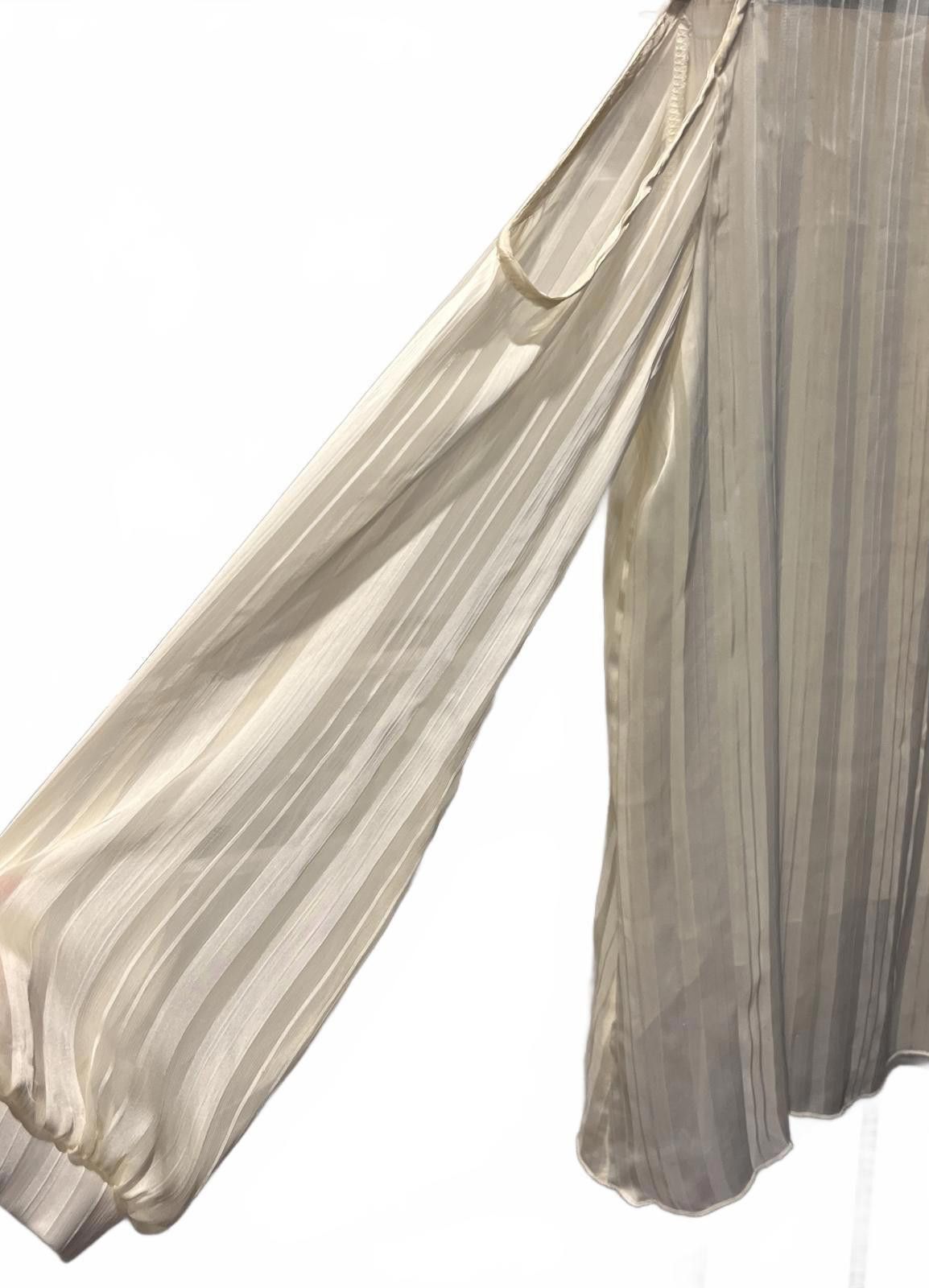 Unknown London Sheer Button-Up Blouse Size S / US 4 / IT 40 - 3 Thumbnail