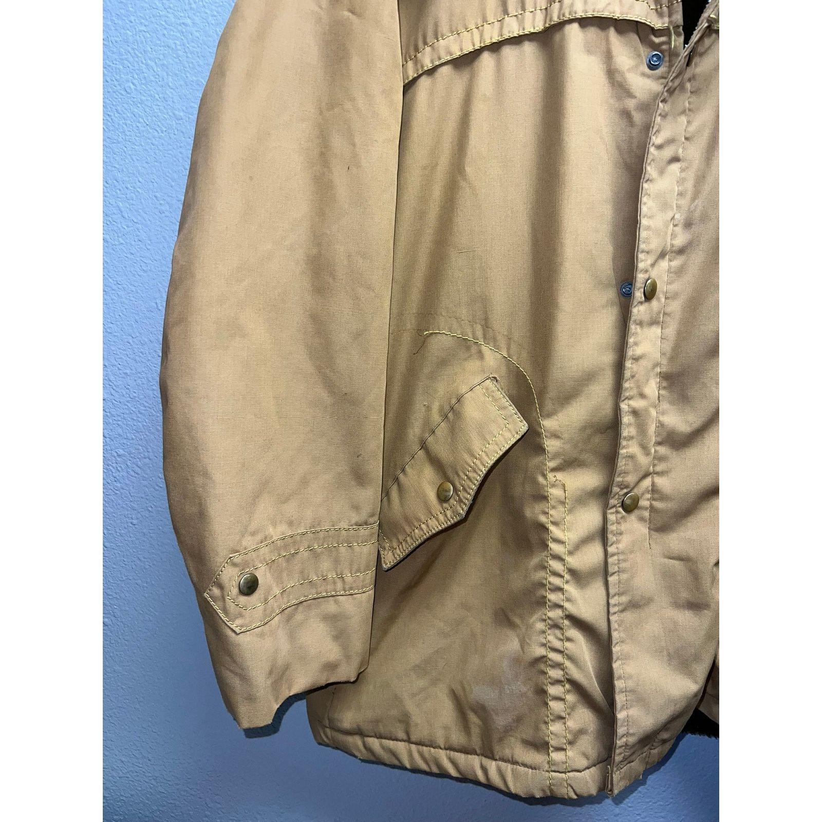 Vintage Vintage Mervyns Mark Jacket MGM Collection Brown 70s 80s XL Size US XL / EU 56 / 4 - 4 Thumbnail