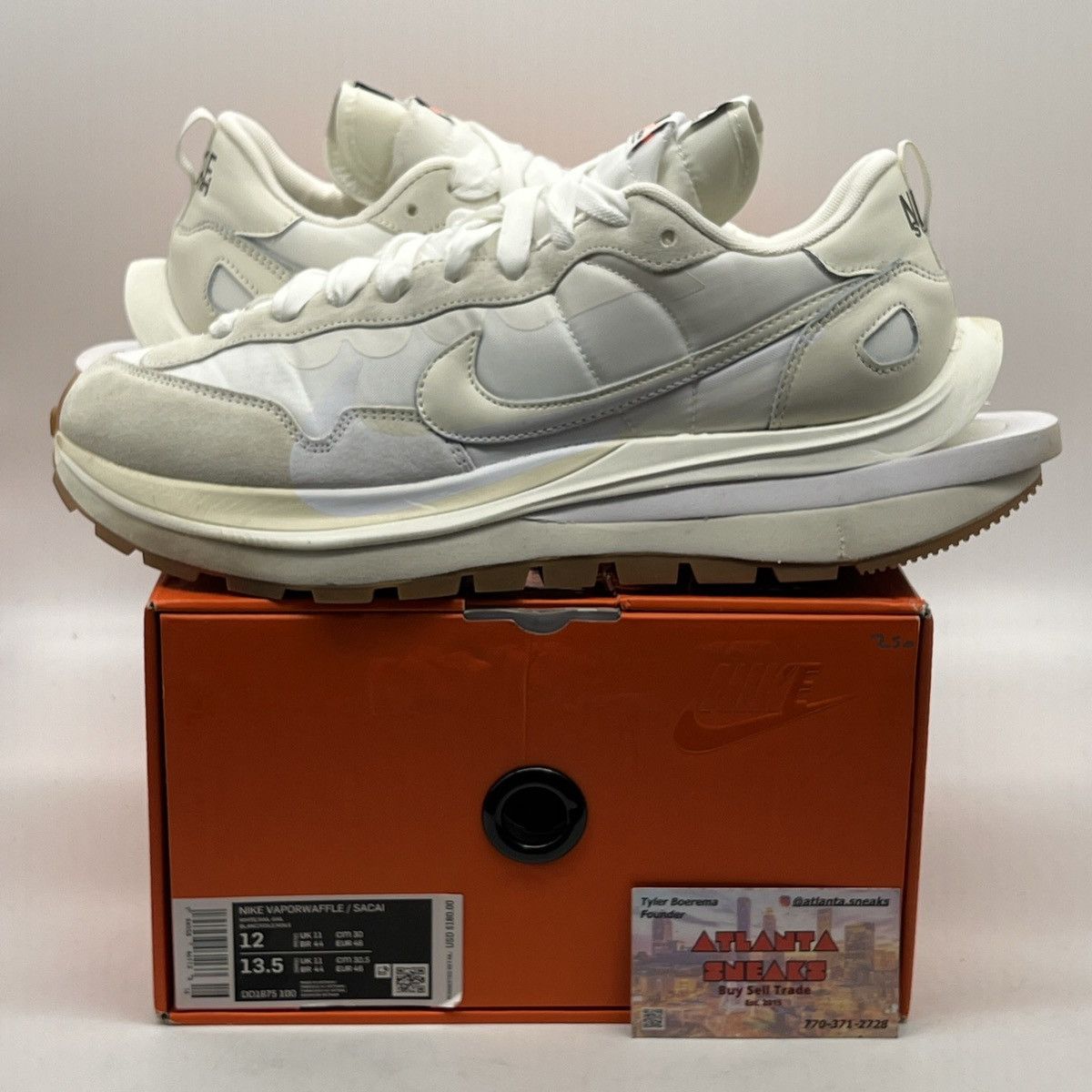 Sacai X Vaporwaffle sail gum