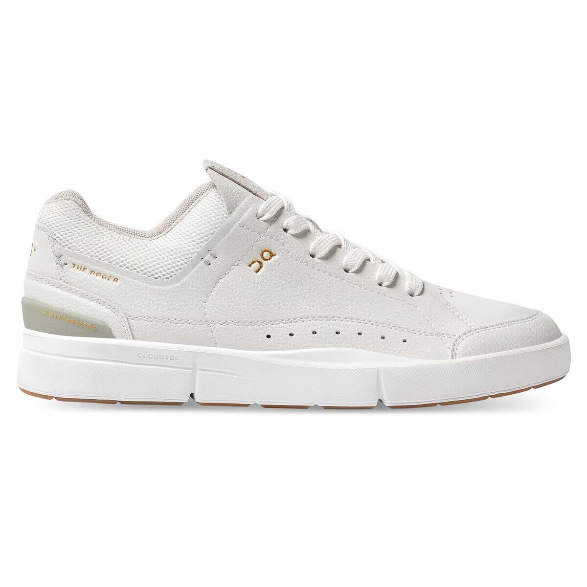 image of On Running Centre Court X The Roger 'ice White' Shoes, Women's (Size 8)