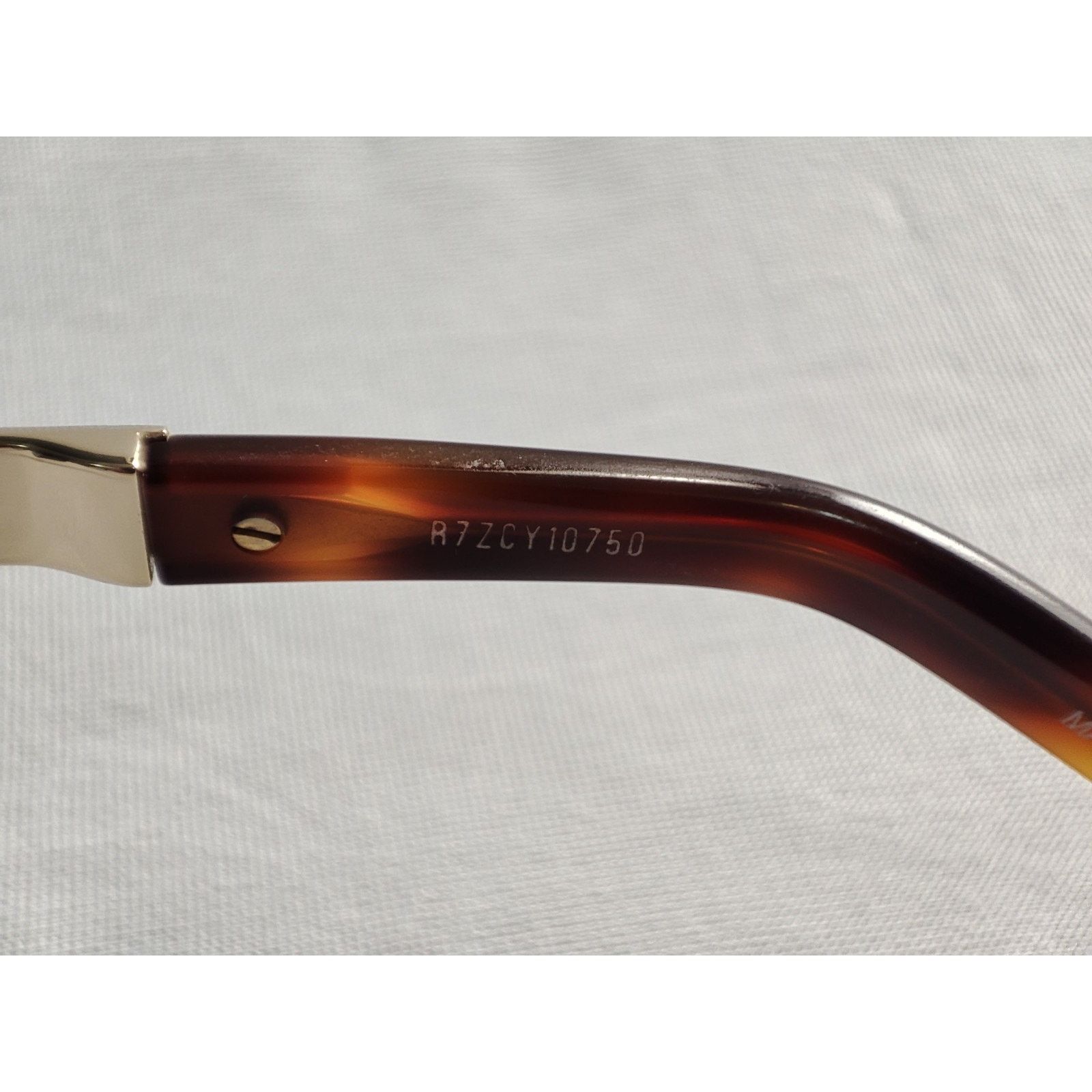 Saint Laurent Paris Saint Laurent SL 583 Havana Silver Eyeglasses Frames Italy Size ONE SIZE - 8 Thumbnail