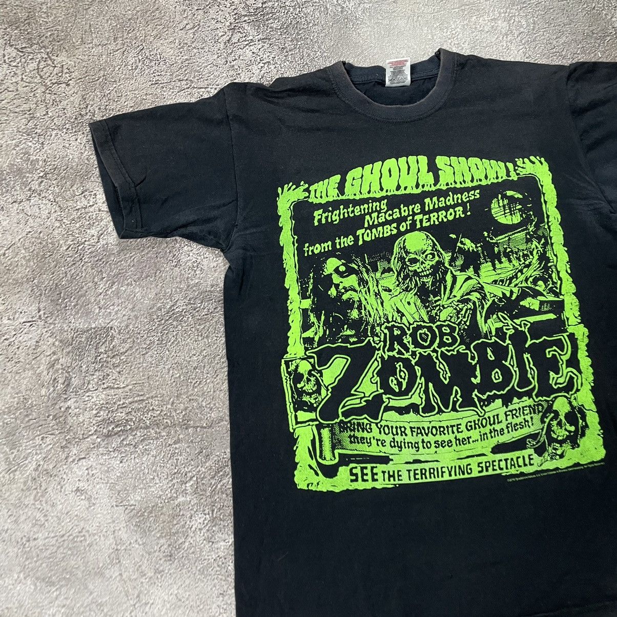 Vintage Vintage Y2K Zombie Horror Graphic Tee Black Goth Opium S Size US S / EU 44-46 / 1 - 3 Thumbnail