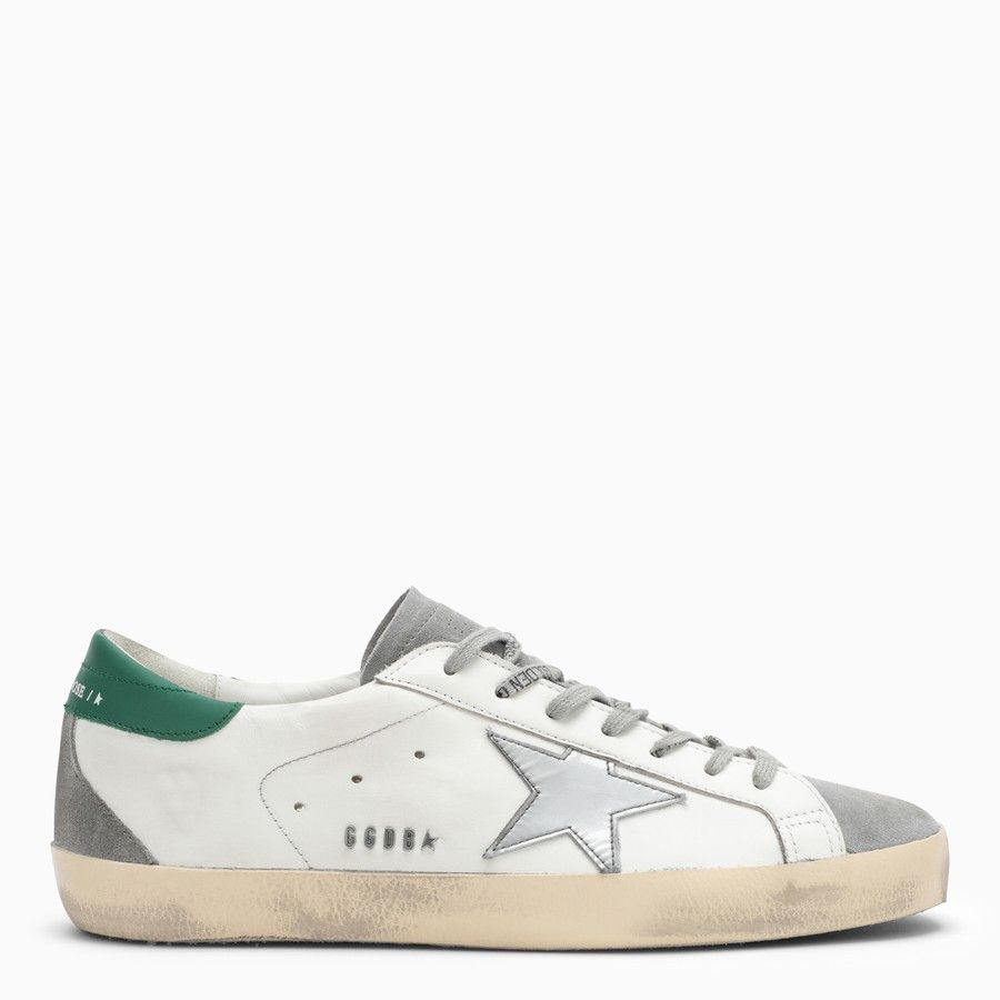 image of Golden Goose O1D2Blof0424 Low Super Star Trainers In Multicolor Shoes, Men's (Size 8)