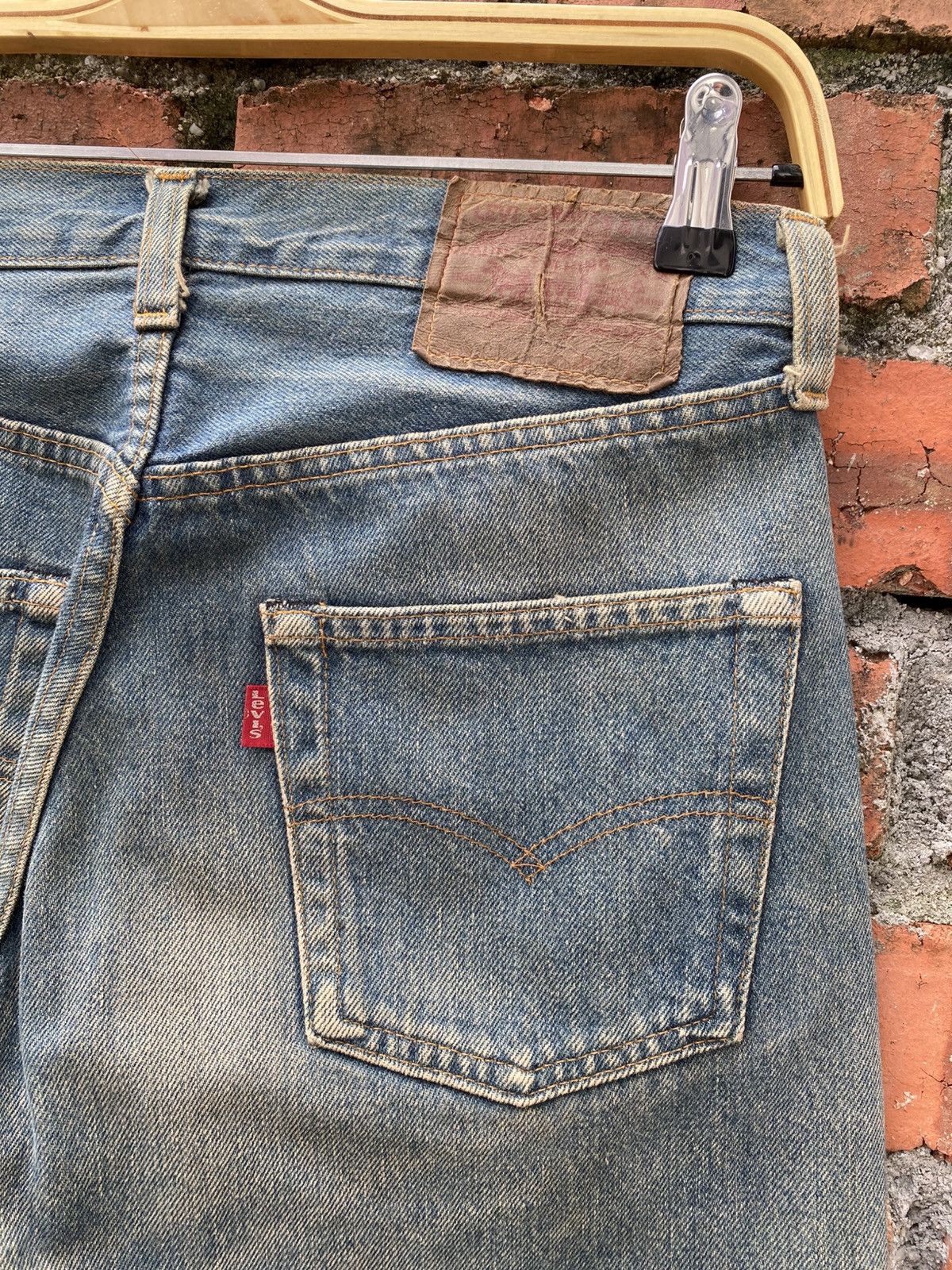 Levi's × Levi's Vintage Clothing × Vintage W29x32 vintage levi's 501 redline 80s made in USA Size US 29 - 3 Thumbnail