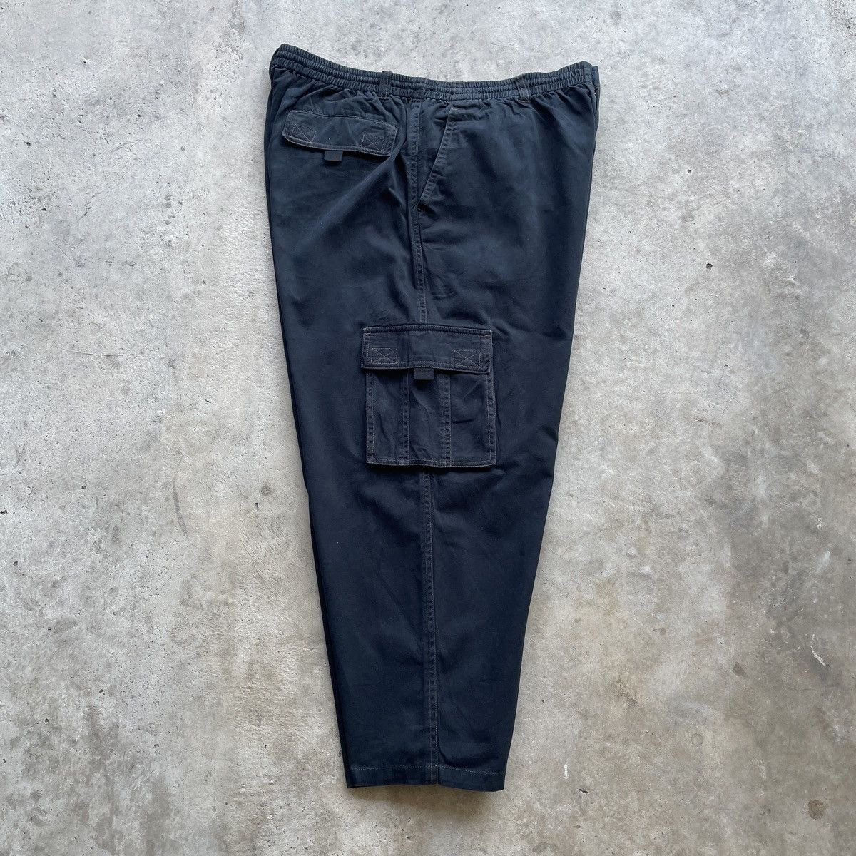 Converse Vintage Converse Drawstring Waist Baggy Cargo Pants Tactical Size US 38 / EU 54 - 3 Thumbnail