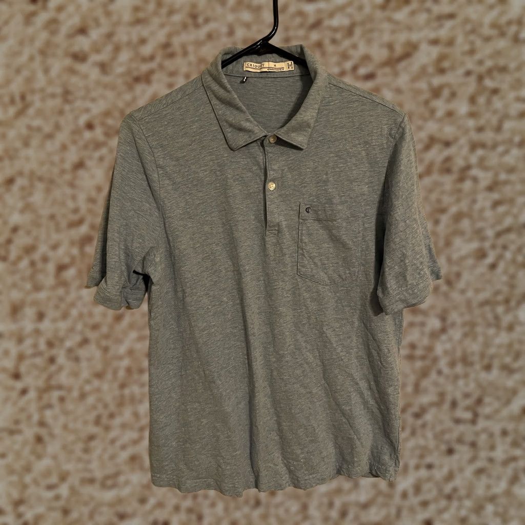 Vintage Criquet The Players Shirt Polo Shirt S/S Casual Blue Polo Shirt - Men's M Size US M / EU 48-50 / 2 - 1 Thumbnail