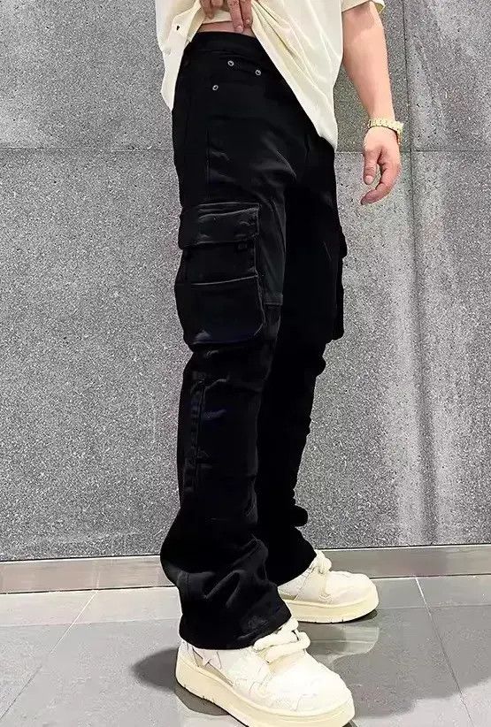 Japanese Brand Slim Fitting Straight Cargo Pant Size US 32 / EU 48 - 1 Thumbnail