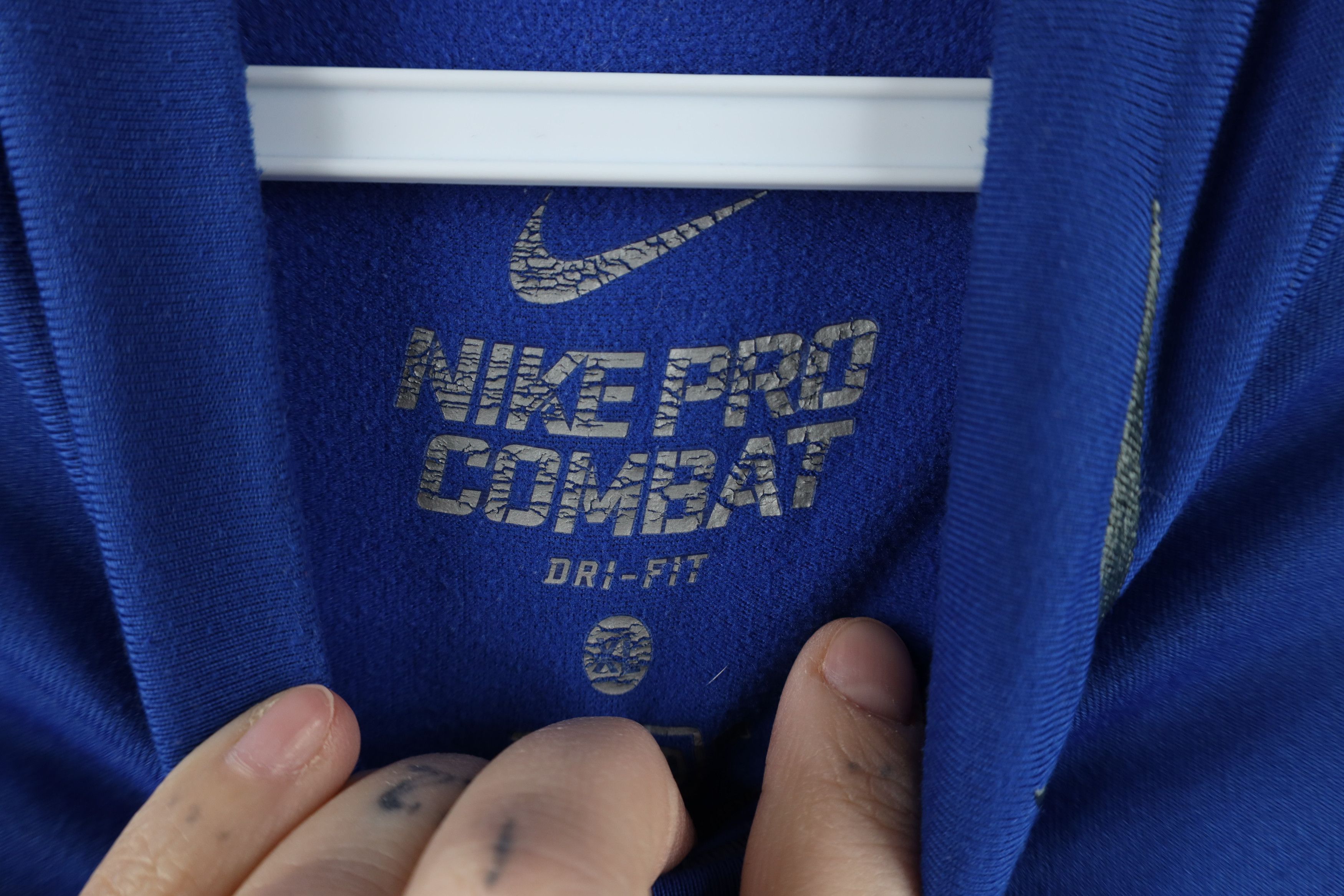 Nike Nike Pro Combat Lined Mock Neck Training Long Sleeve Shirt Size US XL / EU 56 / 4 - 10 Thumbnail