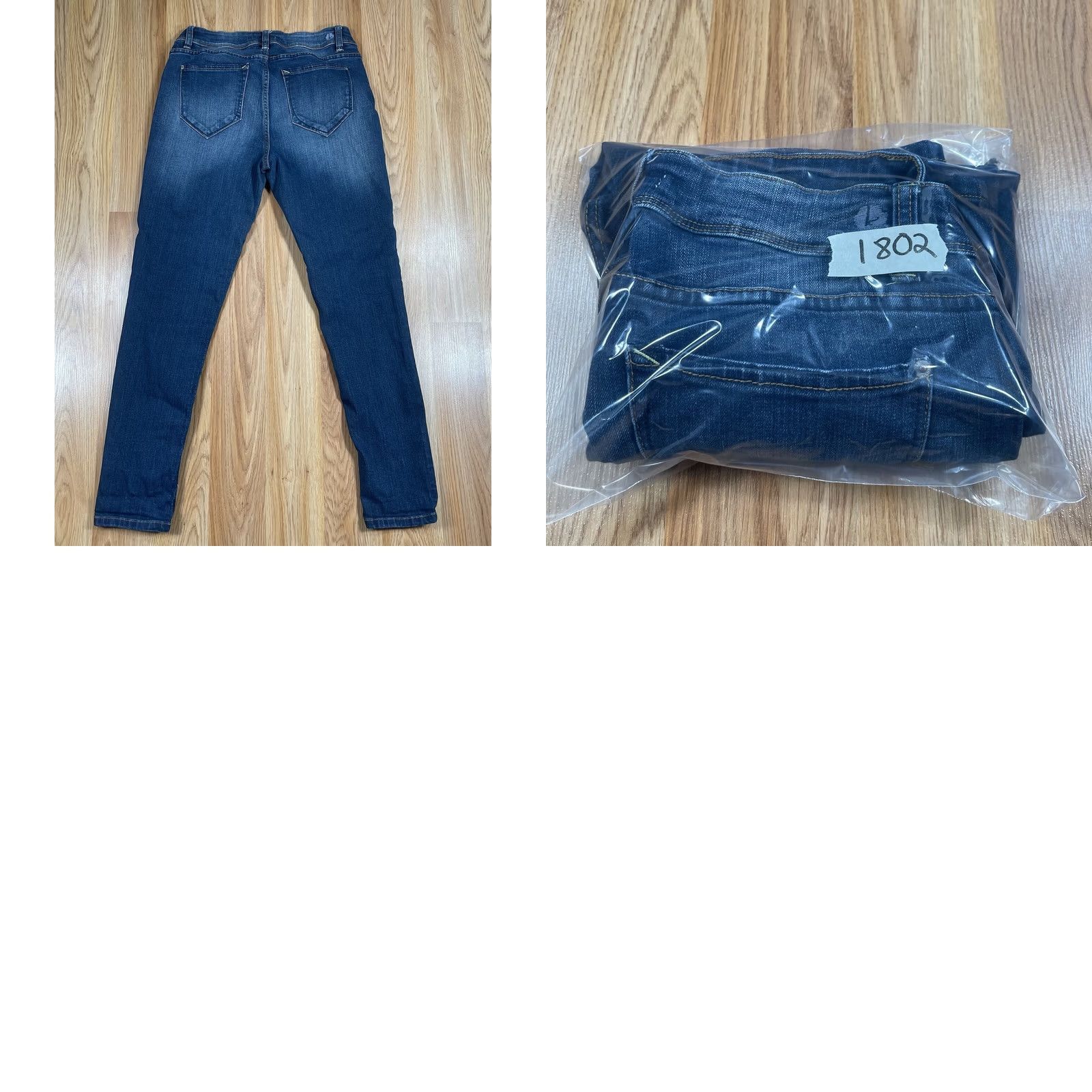 Vintage Kensie Jeans Women's Skinny Mid Rise Blue Wash Denim Pants Size 2/26 Stretch Size 26" / US 2 / IT 38 - 10 Thumbnail