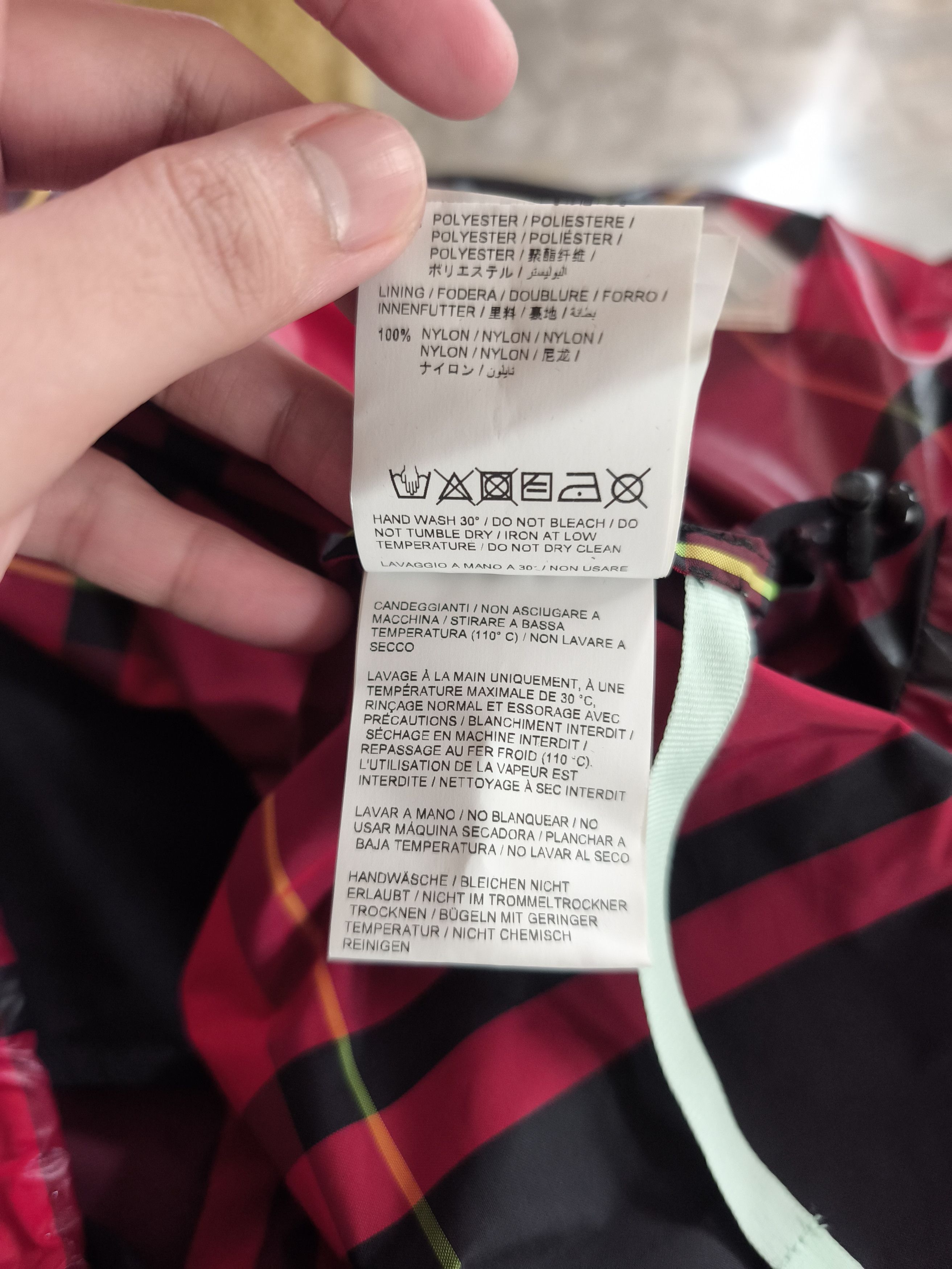 Off-White Off-White Red Checked Anorak Jacket - 19ss Size US M / EU 48-50 / 2 - 17 Thumbnail