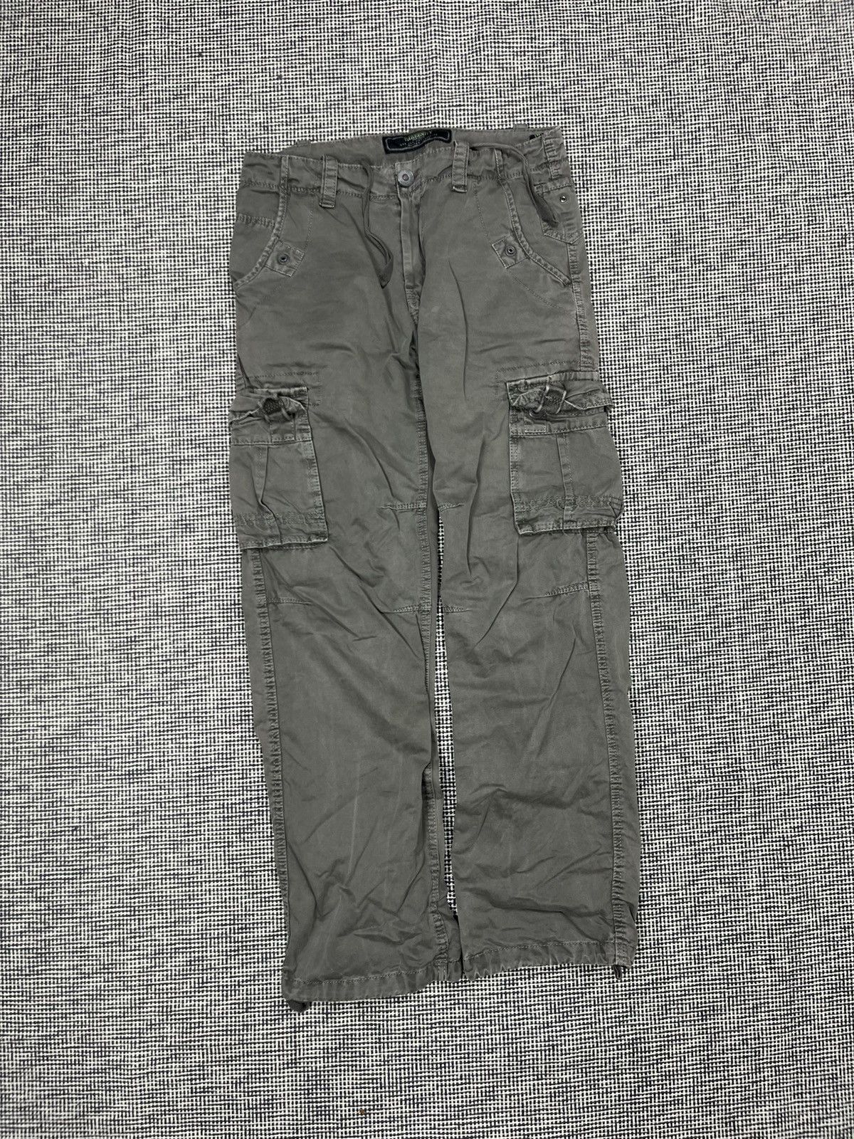 Japanese Brand × Vintage y2k washed cargo pants threenity Japanese brand Size US 32 / EU 48 - 1 Thumbnail