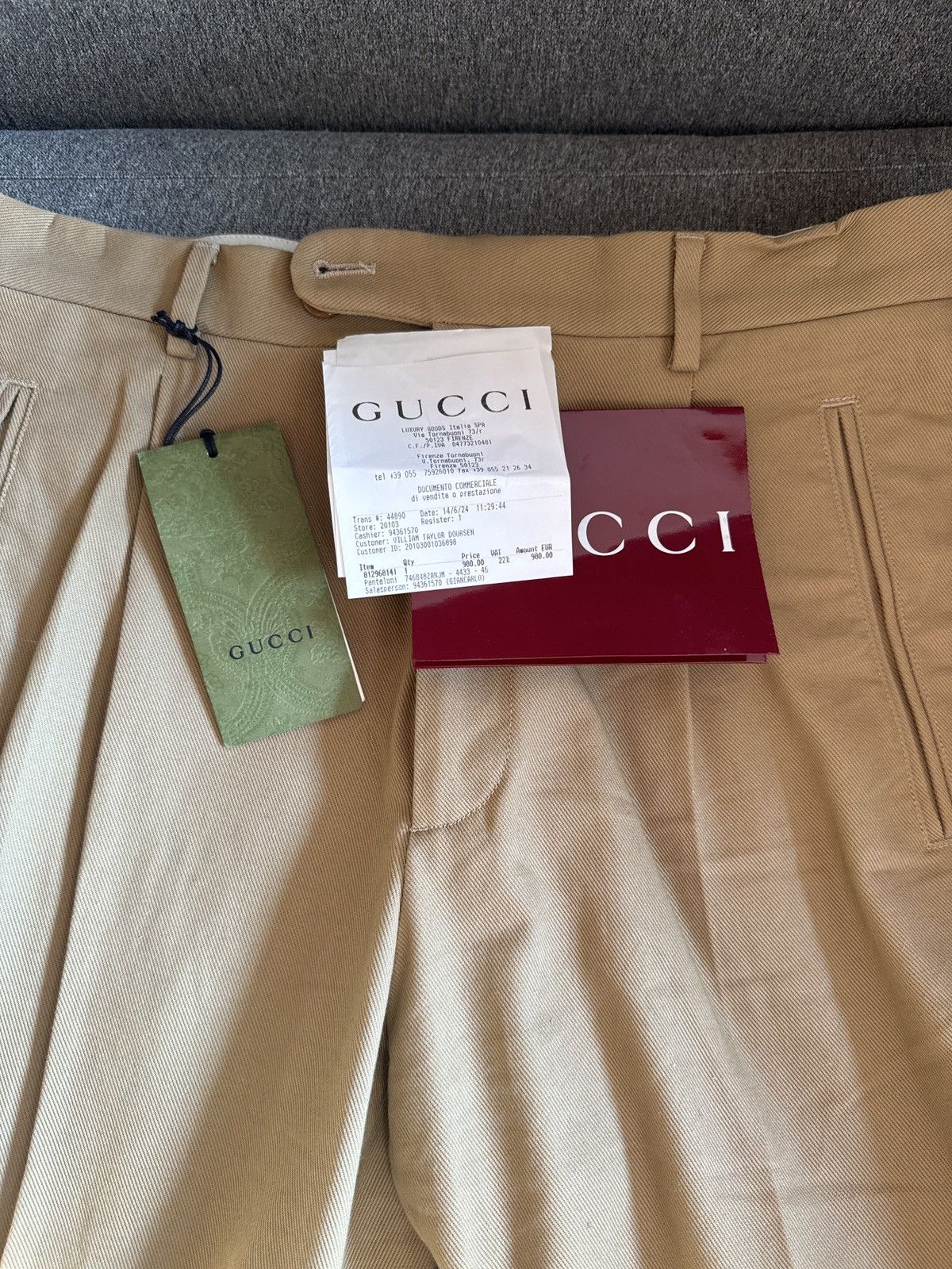 Gucci Gucci chinos Size US 32 / EU 48 - 6 Thumbnail