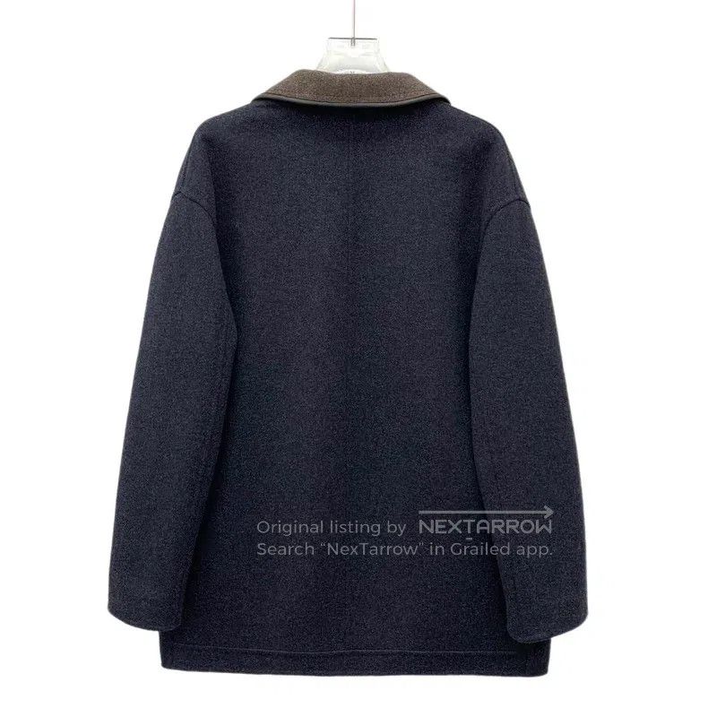 Loro Piana Loro Piana Contrast color reversible cashmere coat Size S / US 4 / IT 40 - 4 Thumbnail