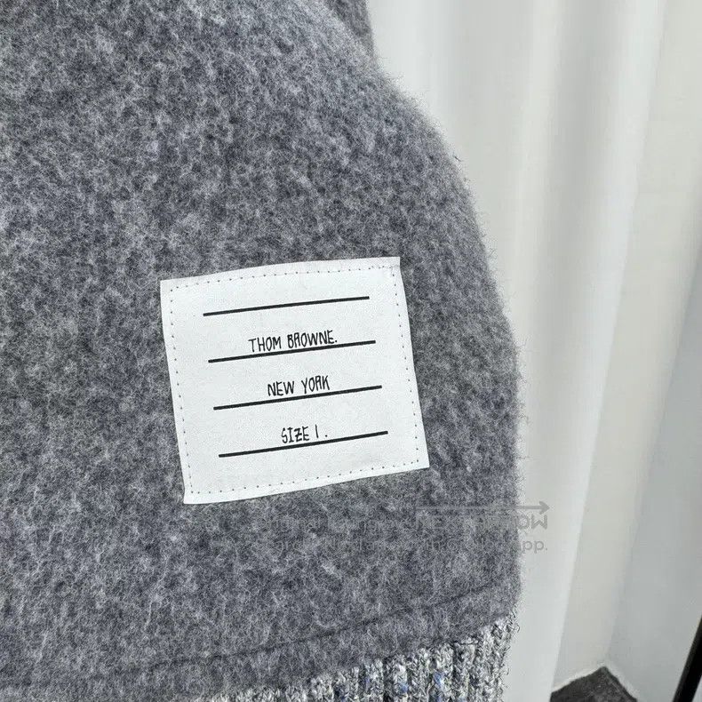 Thom Browne Thom Browne Back Striped Heavy Cashmere Knit Sweater Size US S / EU 44-46 / 1 - 5 Thumbnail