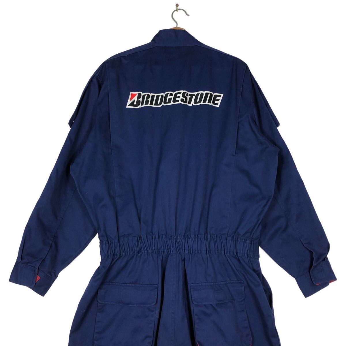 Japanese Brand 🔥90’s Vintage Overall Racing Sports Bridgestone Racing Size US 36 / EU 52 - 9 Thumbnail