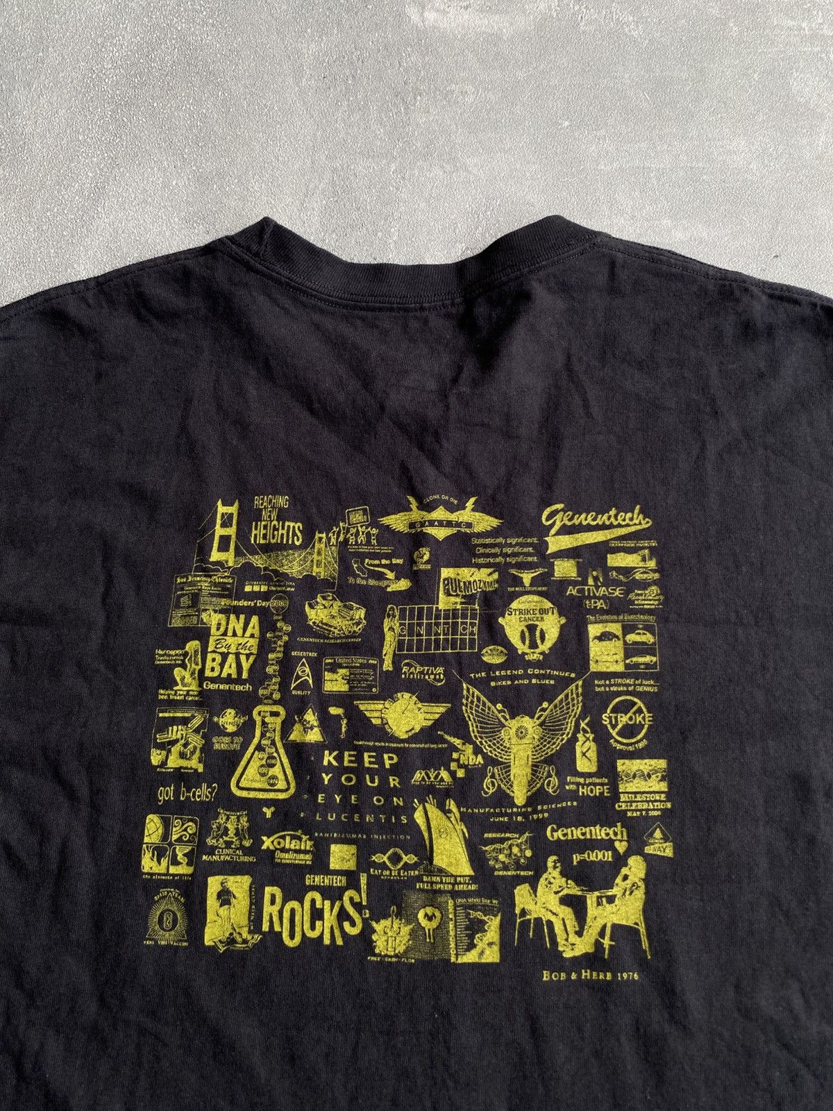 Vintage Genentech Greatest Hits Tee Size US M / EU 48-50 / 2 - 4 Thumbnail