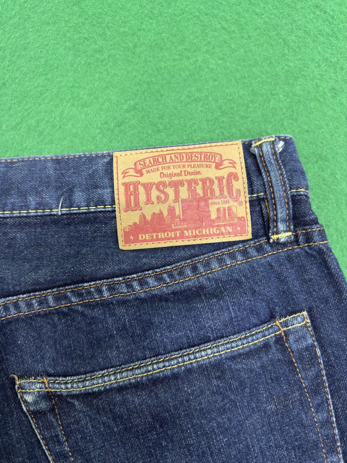 Hysteric Glamour A24 STUDDED HYSTERIC GLAMOUR SELVEDGE Size US 32 / EU 48 - 15 Thumbnail