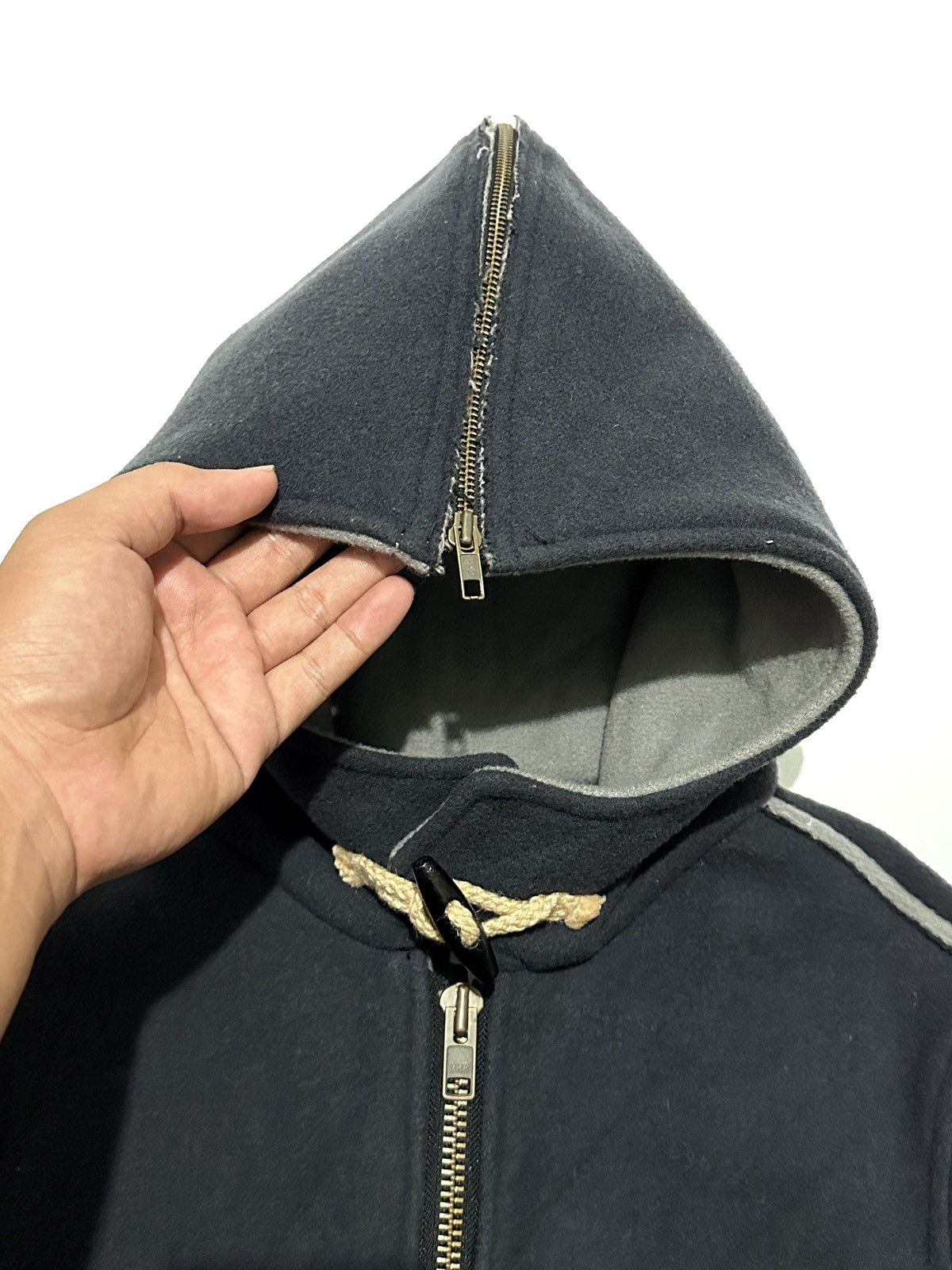 Le Grande Bleu (L.G.B.) Japanese John Bull Long Zipper Hoodie Size US M / EU 48-50 / 2 - 6 Thumbnail