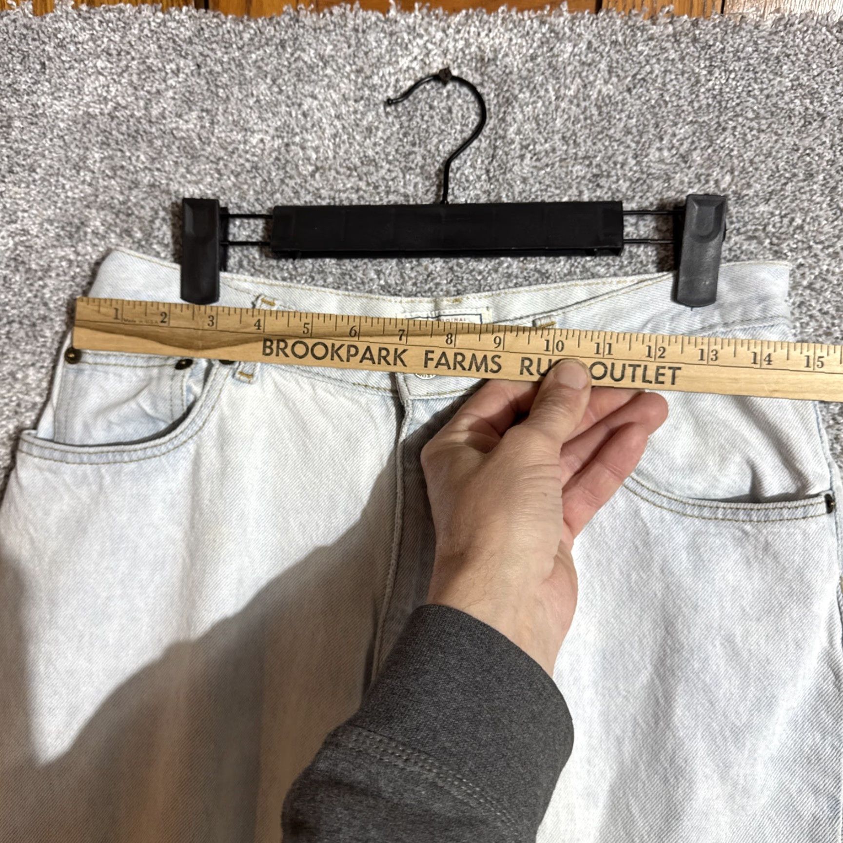 Vintage VINTAGE Arizona Jeans Mom Jeans 13 Long Grunge Streetwear Retro High Rise Women's 30 in Blue 100% Cotton 5-Pocket Denim Size 34" / US 12 / IT 48 - 3 Thumbnail