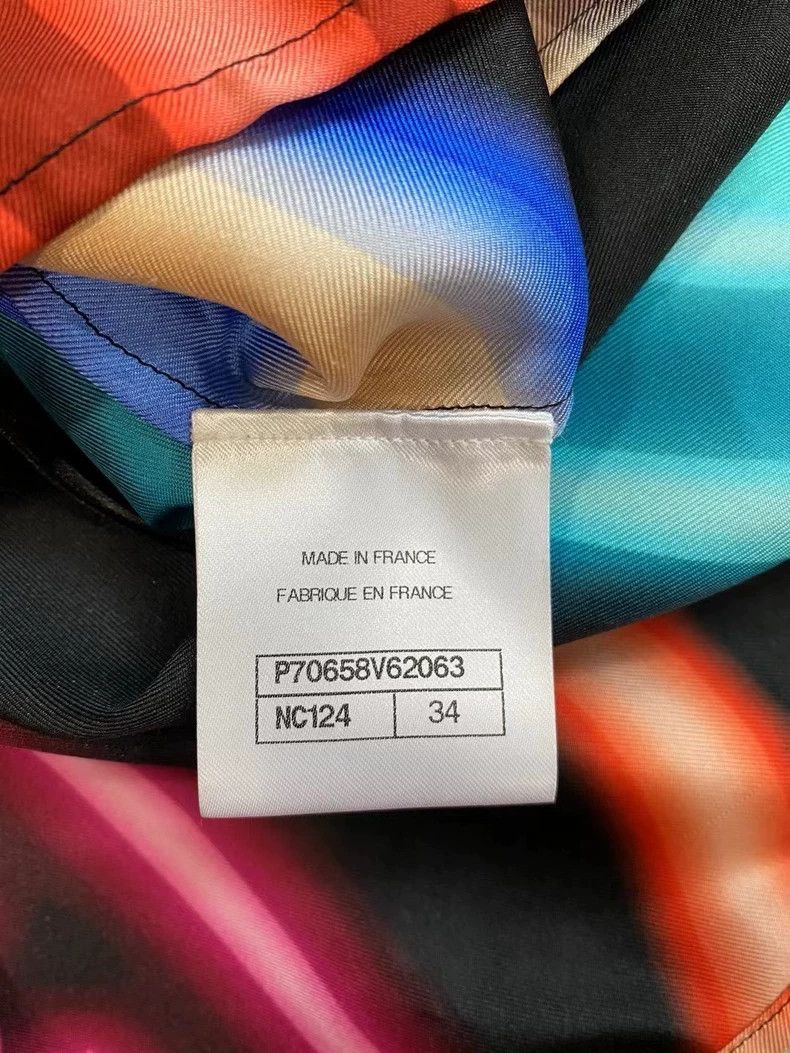 Chanel Chanel Dazzling silk short sleeves Nextarrow-2505 Size XXS / US 00 / IT 34 - 4 Thumbnail