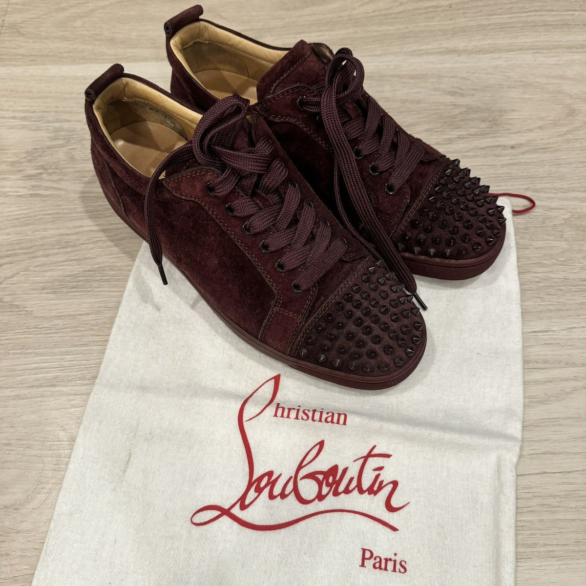 Christian Louboutin Christian Louboutin Louis Junior Spikes Orlato Sneakers Size US 7.5 / EU 40-41 - 1 Thumbnail