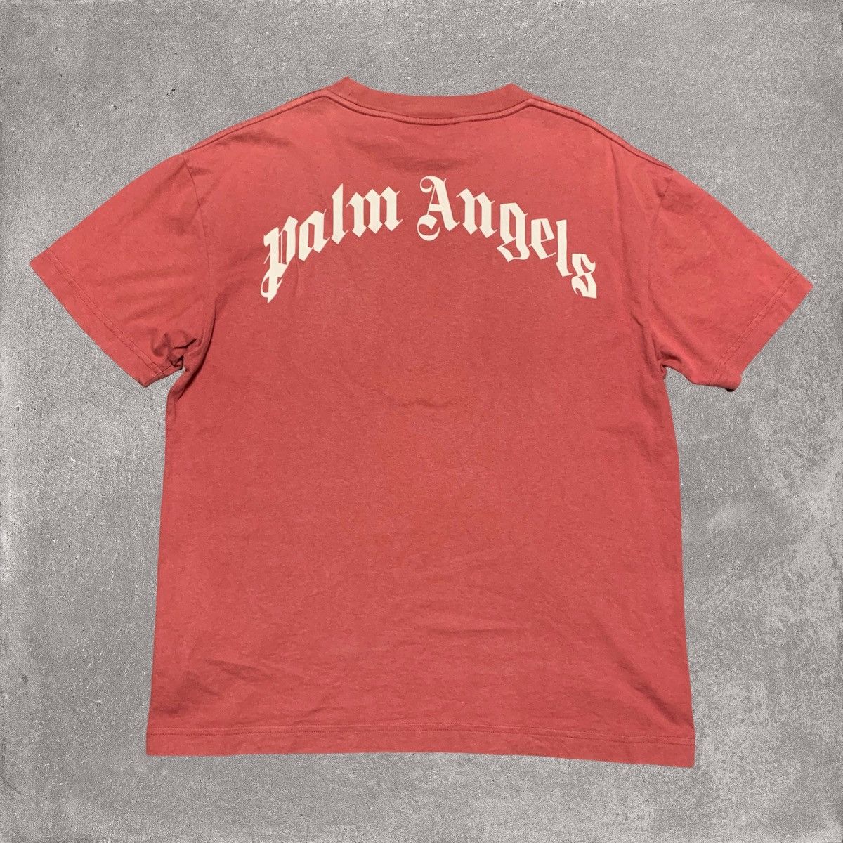 Palm Angels Palm Angels Medium Classic Bear Burgundy Pink Tee Size US M / EU 48-50 / 2 - 2 Thumbnail