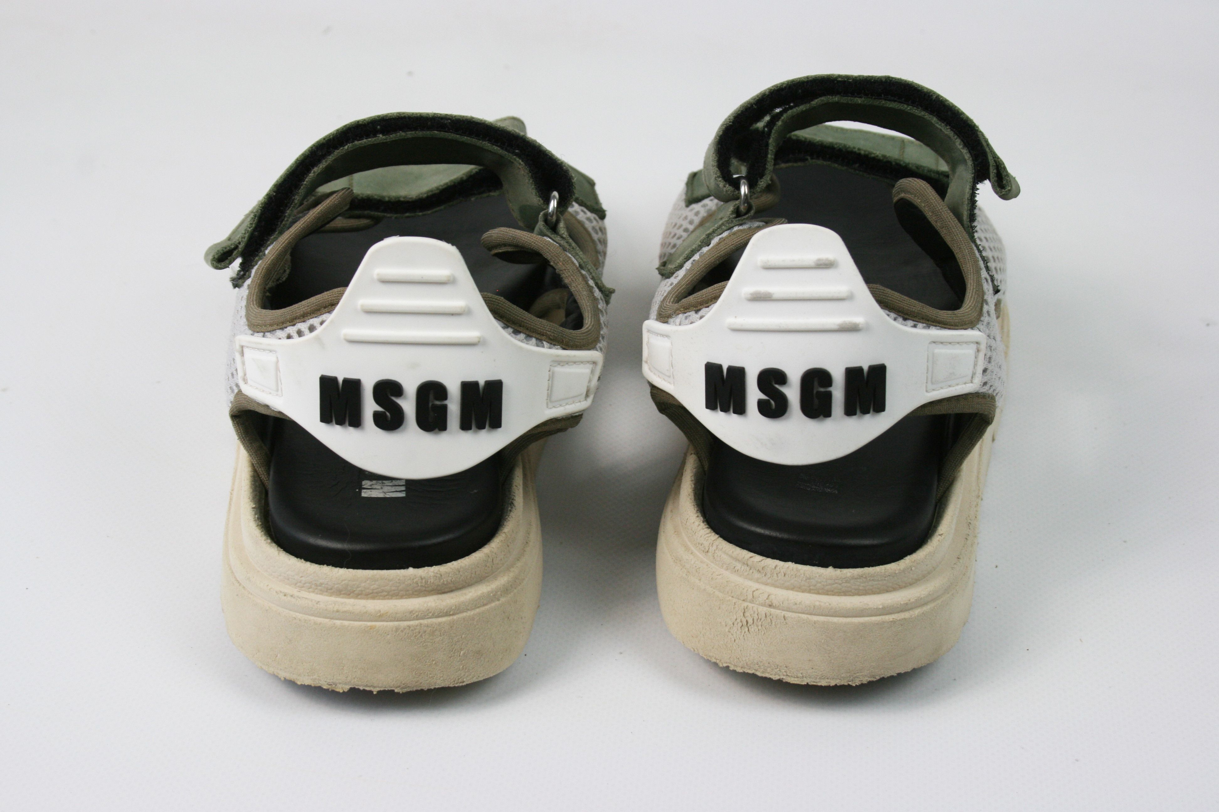 MSGM Kids Logo Sandals Size US 6 / IT 36 - 7 Thumbnail