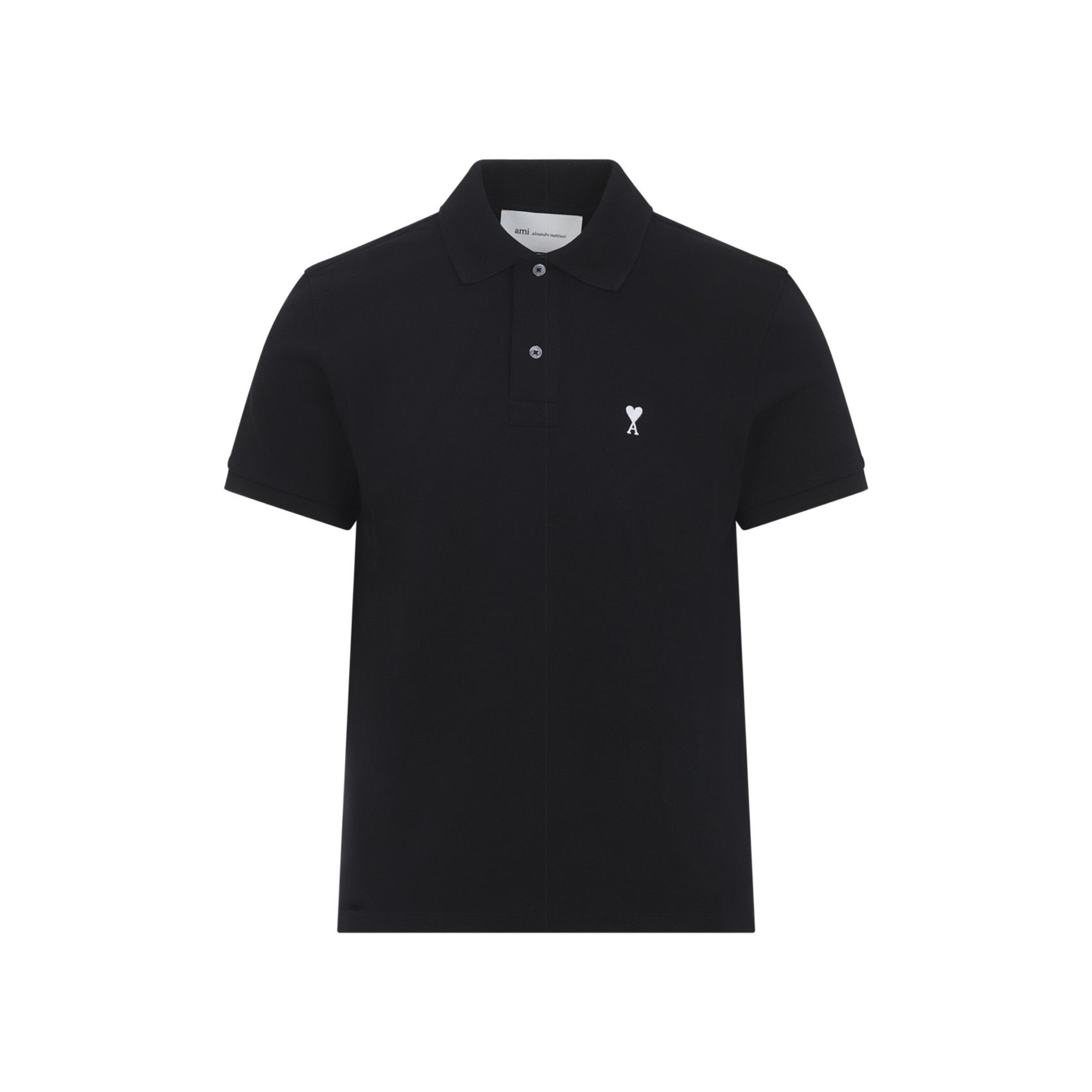 AMI Ami Contrasted Ami De Coeur Polo Size US M / EU 48-50 / 2 - 1 Thumbnail
