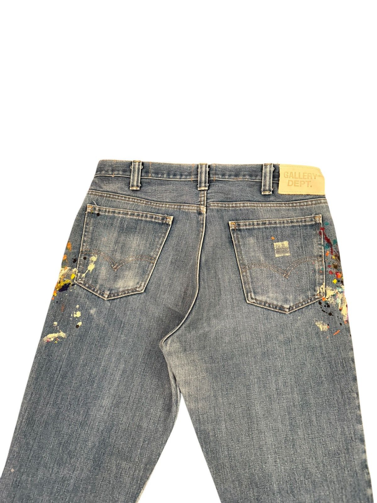 Gallery Dept. Carpenter LA Flare Painted Levi’s Denim Jeans Size US 34 / EU 50 - 9 Thumbnail