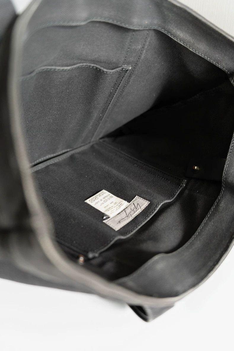 Yohji Yamamoto Yohji Yamamoto 12ss tote bag with leather straps bag Size ONE SIZE - 4 Thumbnail