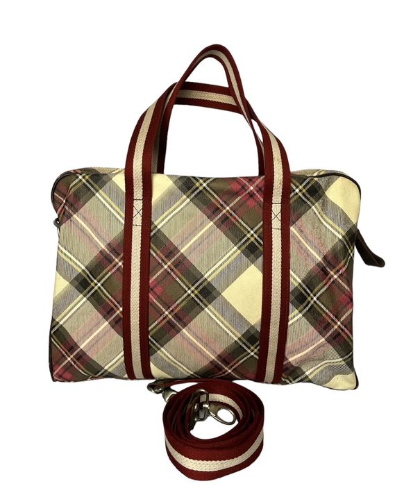 VIVIENNE WESTWOOD tartan go bag