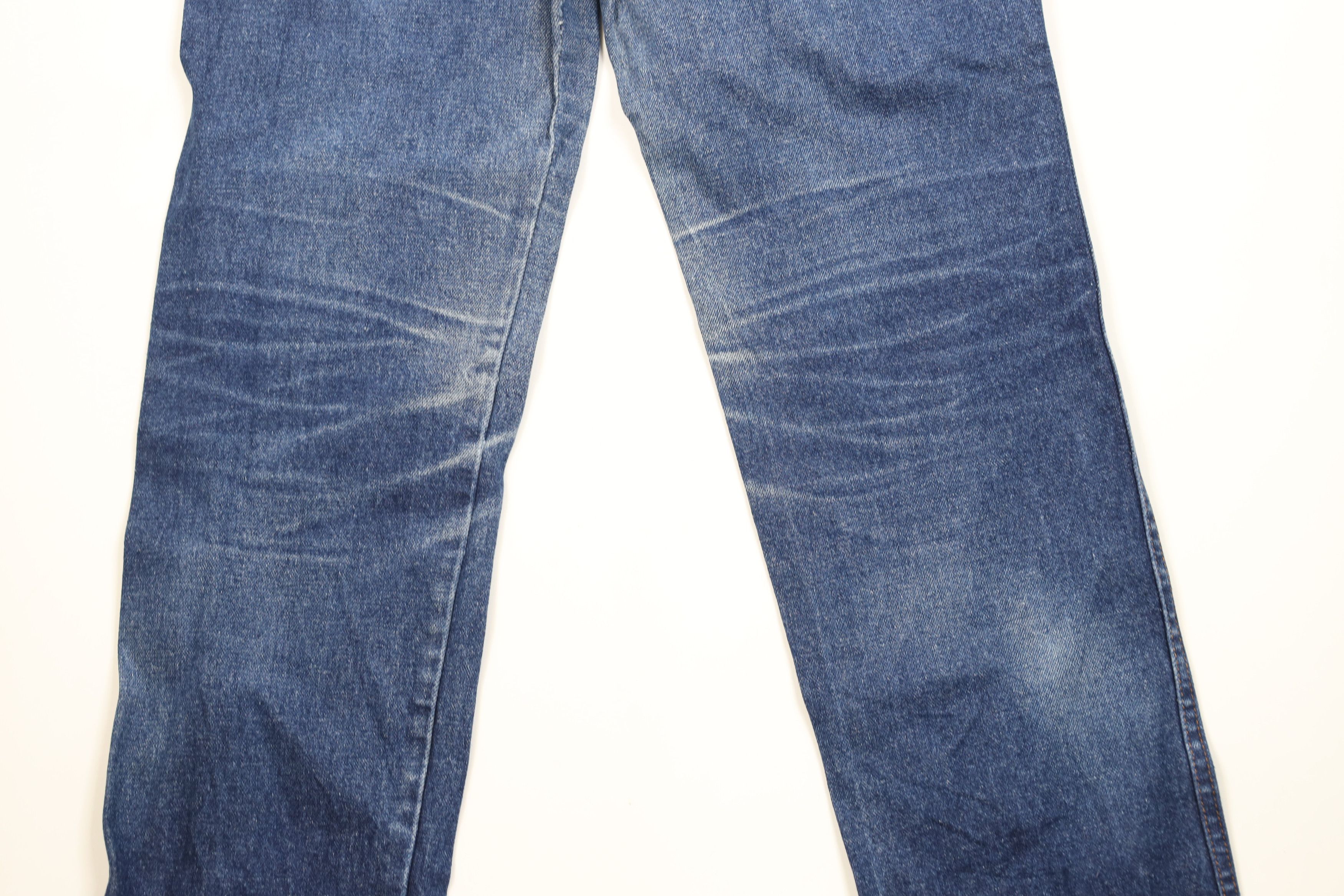 Vintage Vintage 80s 90s Streetwear Straight Leg Denim Jeans Blue USA Size 34" / US 12 / IT 48 - 12 Thumbnail