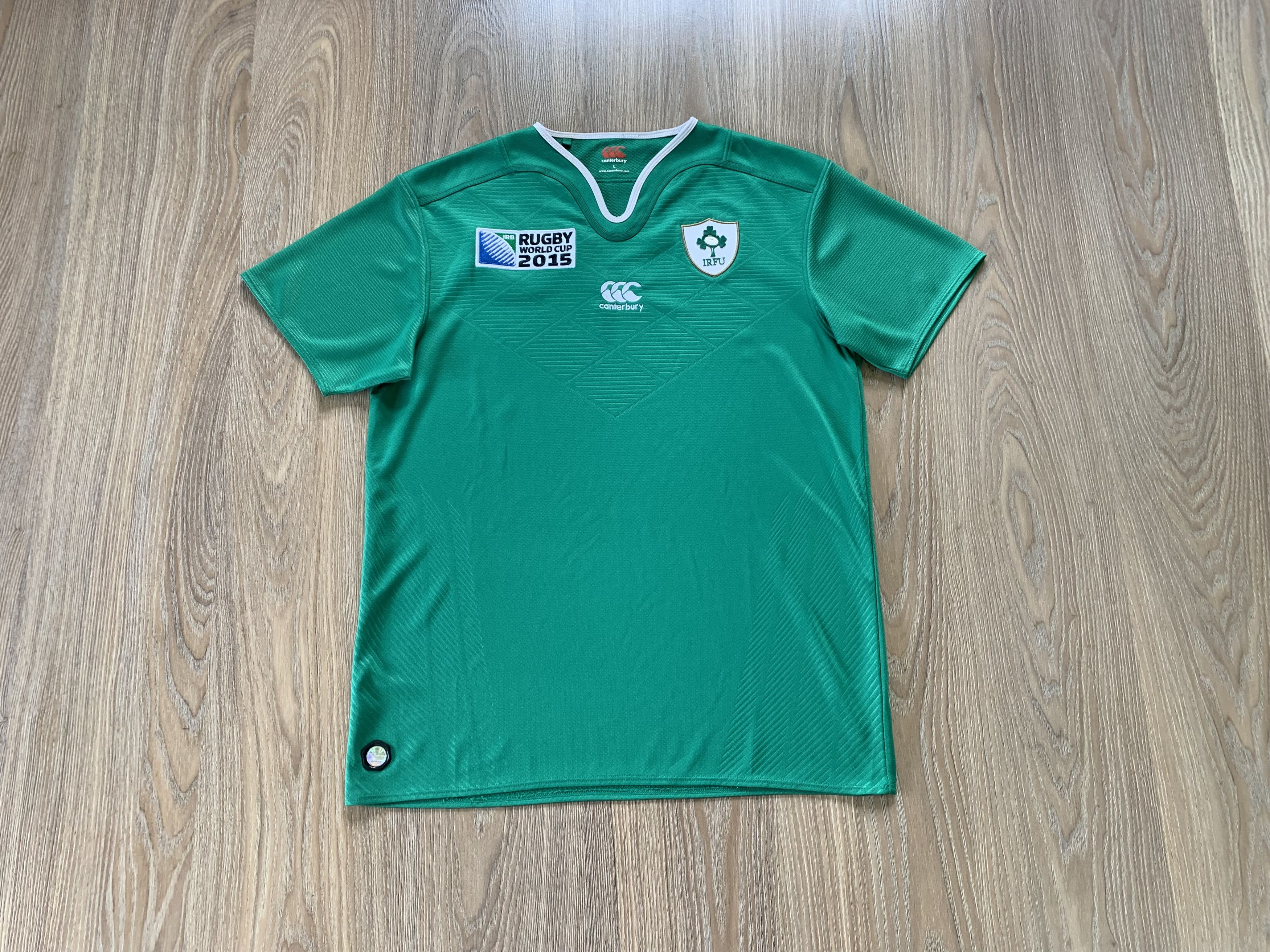 Canterbury of New Zealand Canterbury IRFU Rugby Training Jersey Size US S / EU 44-46 / 1 - 1 Thumbnail
