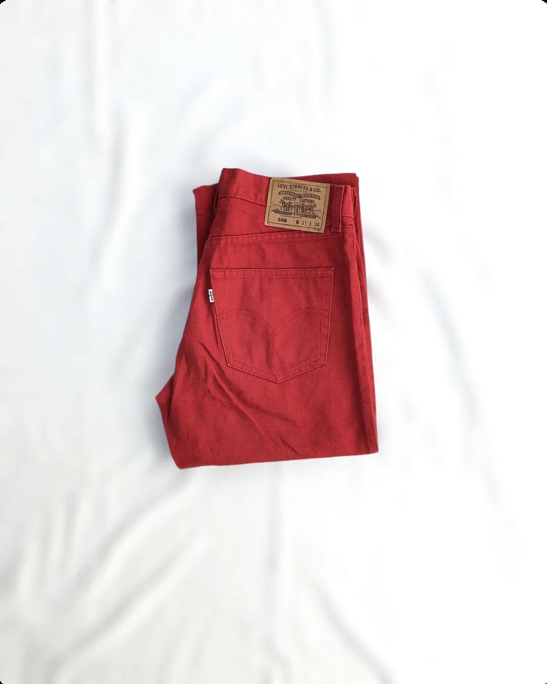 Levi's Vintage rare Levis 508 Made in Indonesia Size US 31 - 1 Thumbnail