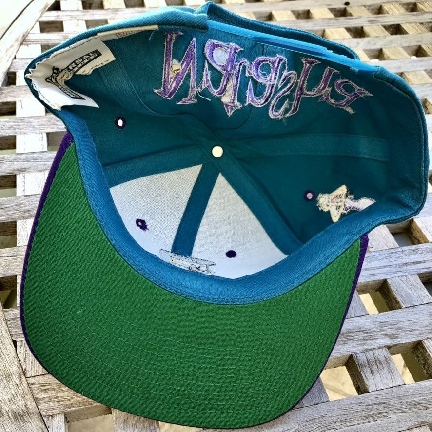 American Needle Natasha Bullwinkle 90s VTG American Needle Blockhead Hat Size ONE SIZE - 5 Thumbnail