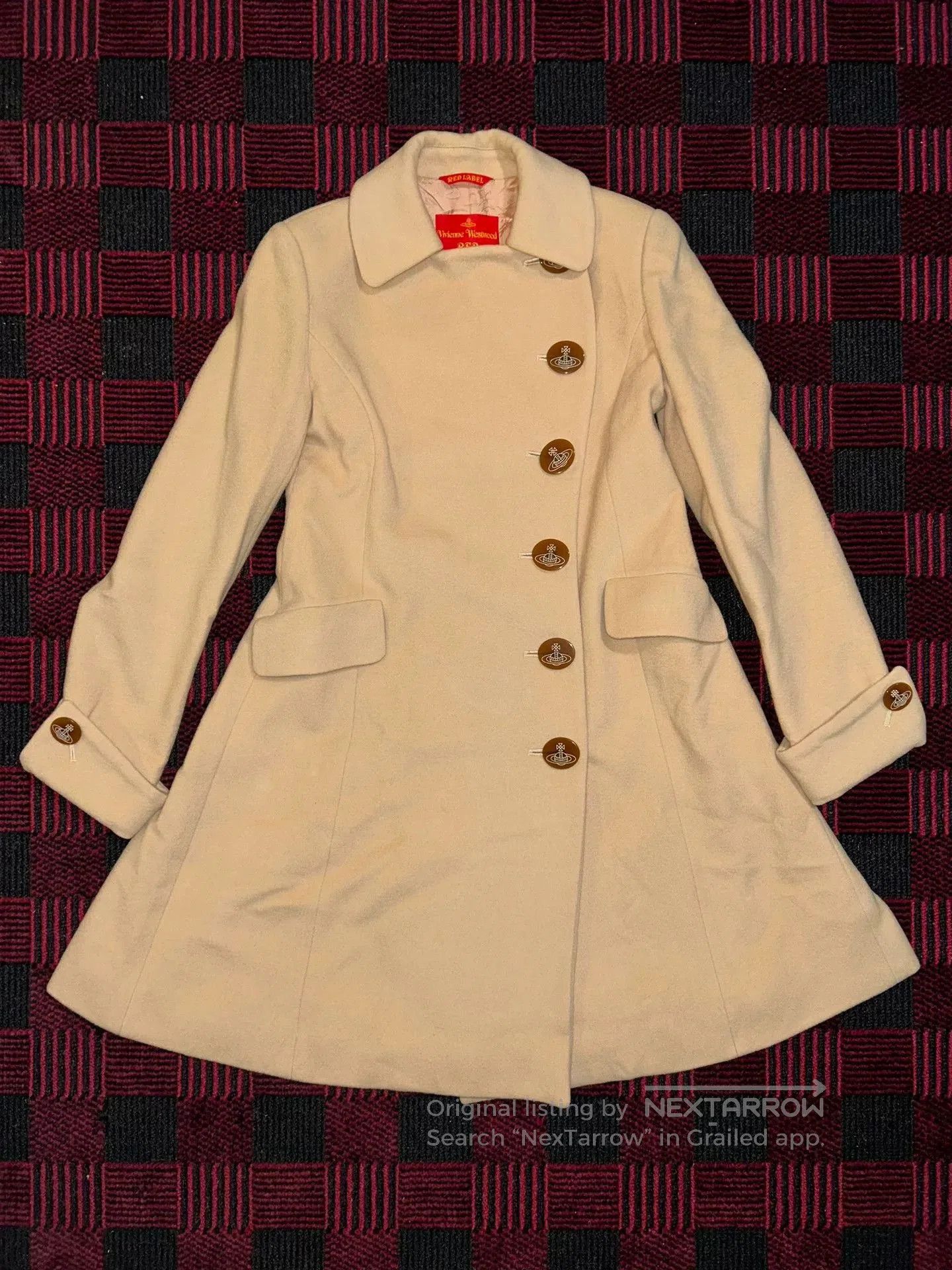 Vivienne Westwood vivienne westwood beige wool coat. Size M / US 6-8 / IT 42-44 - 2 Thumbnail