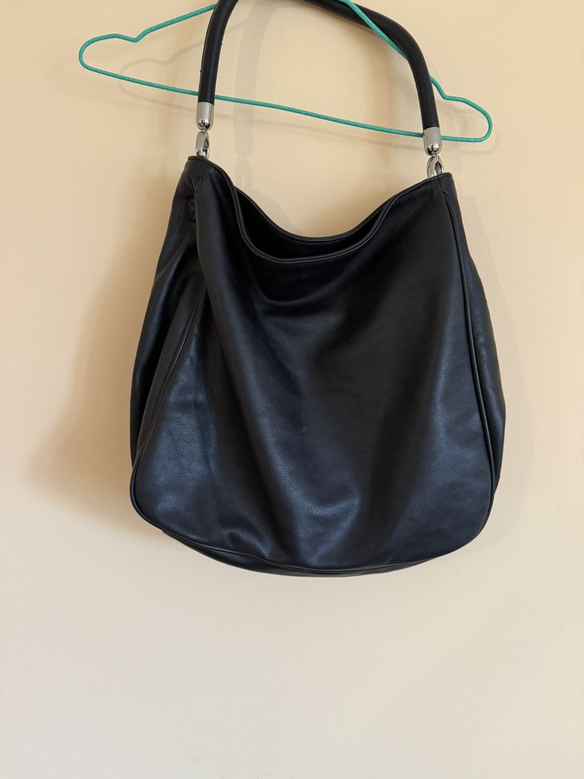 Thierry Mugler Thierry Mugler Leather Shoulder Bag Black Size ONE SIZE - 5 Thumbnail