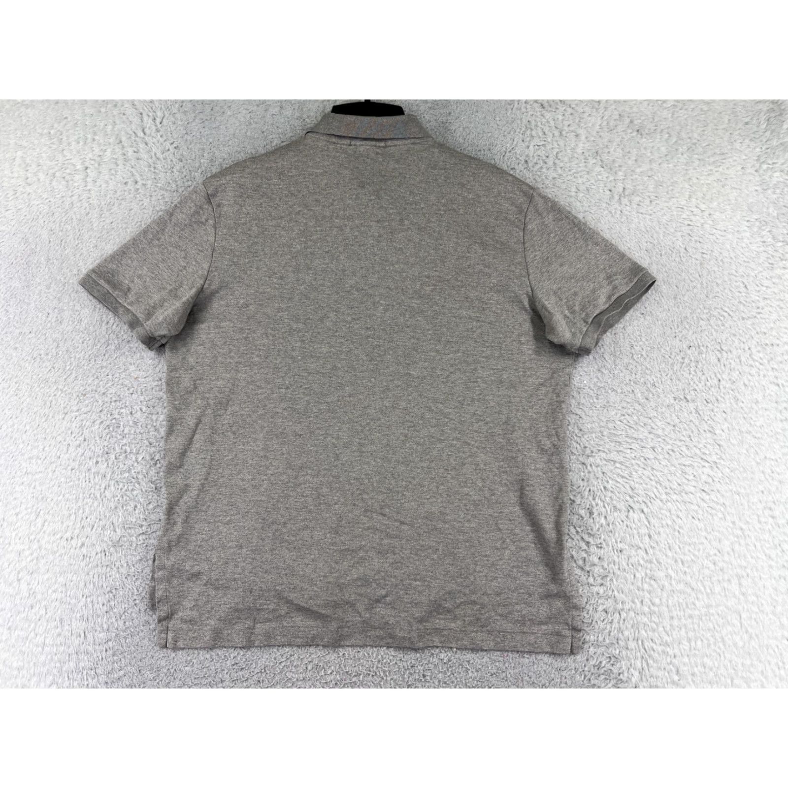Polo Ralph Lauren Polo Ralph Lauren Shirt Men Large Gray Solid Pima Soft Touch Jersey Size US L / EU 52-54 / 3 - 2 Thumbnail